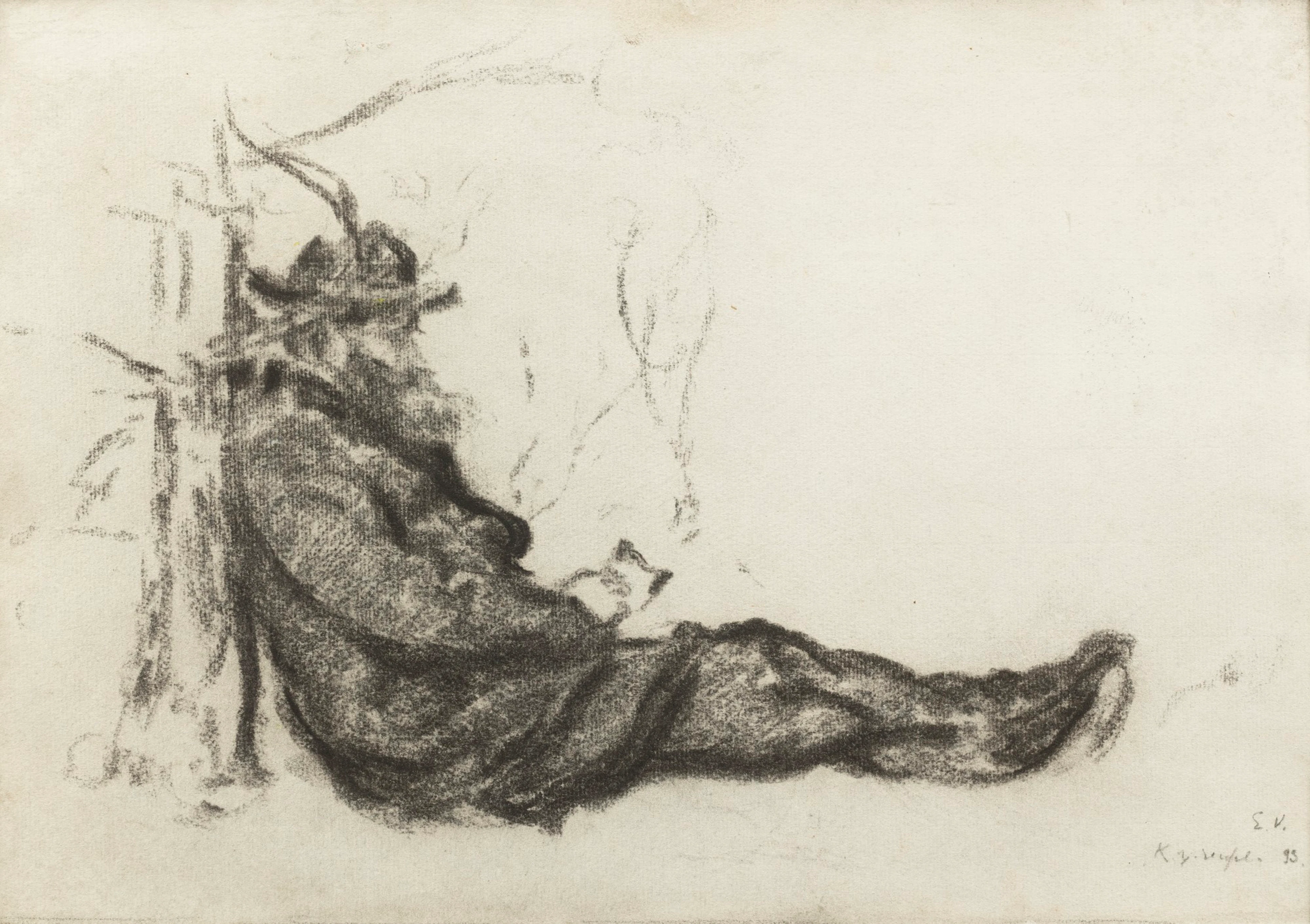 Vuillard dessinant
