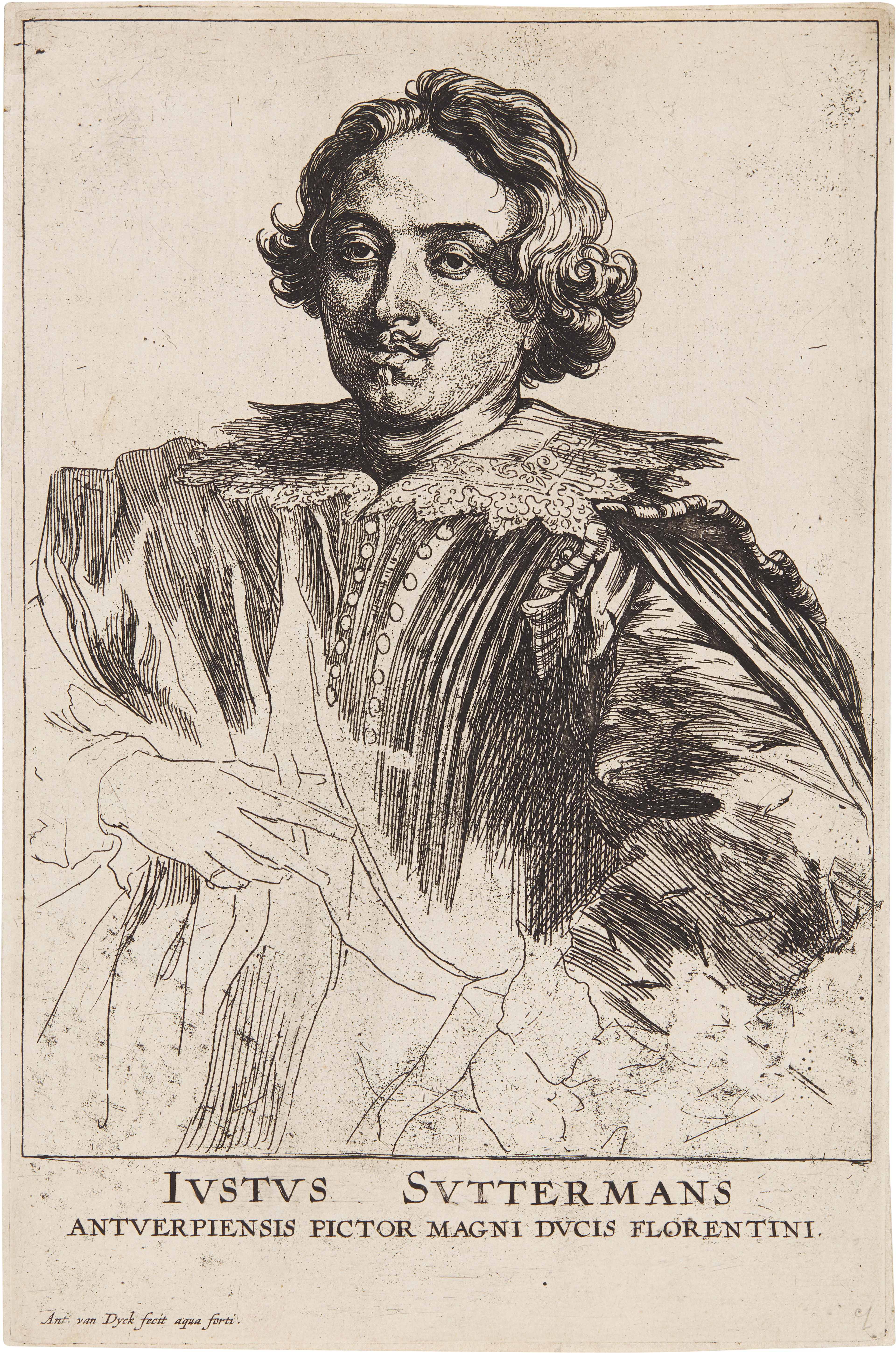 Justus Sustermans; and The Mocking of Christ (two works) (Hollstein 12