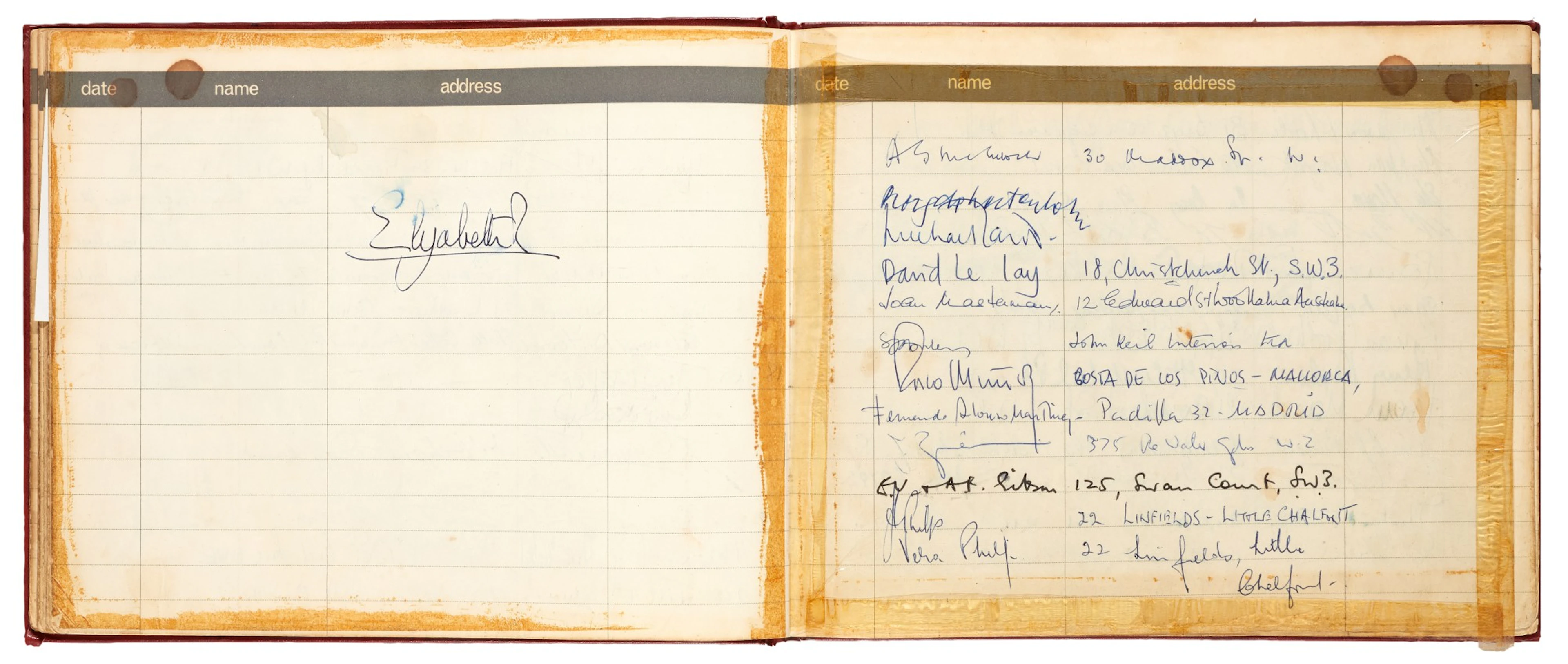 Autograph Collection | Visitors' Book of Zarach Ltd