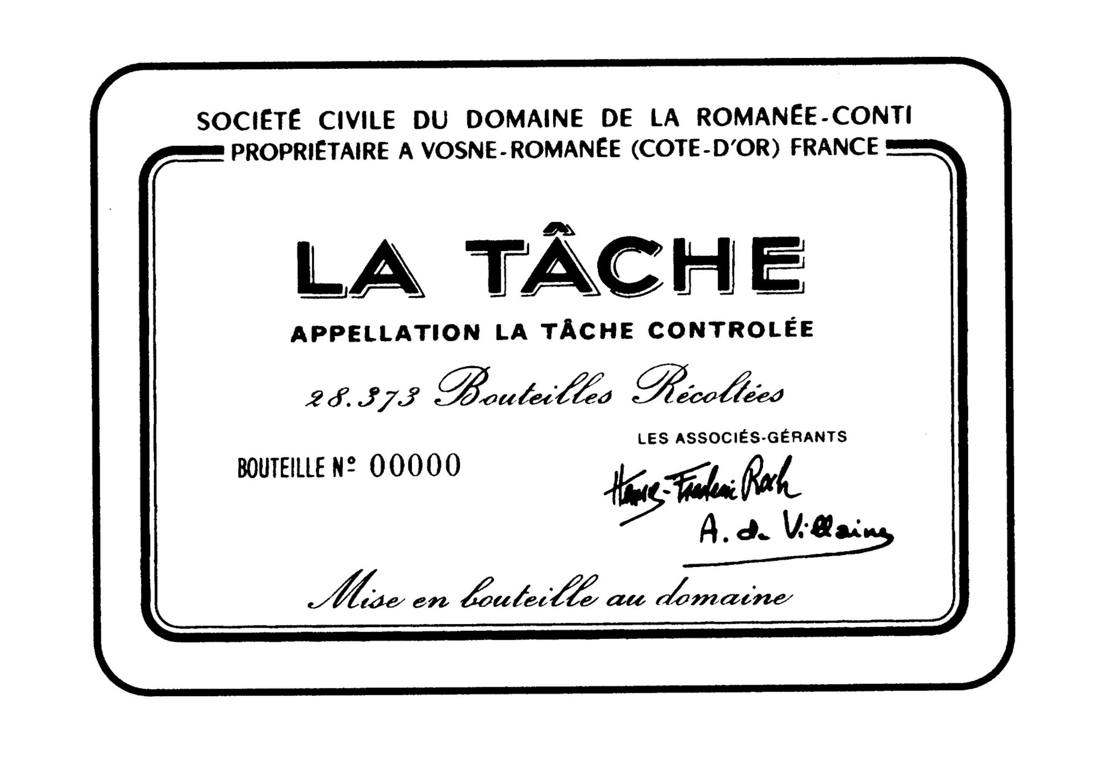 La Tâche 2017 Domaine de la Romanée-Conti (1 BT)