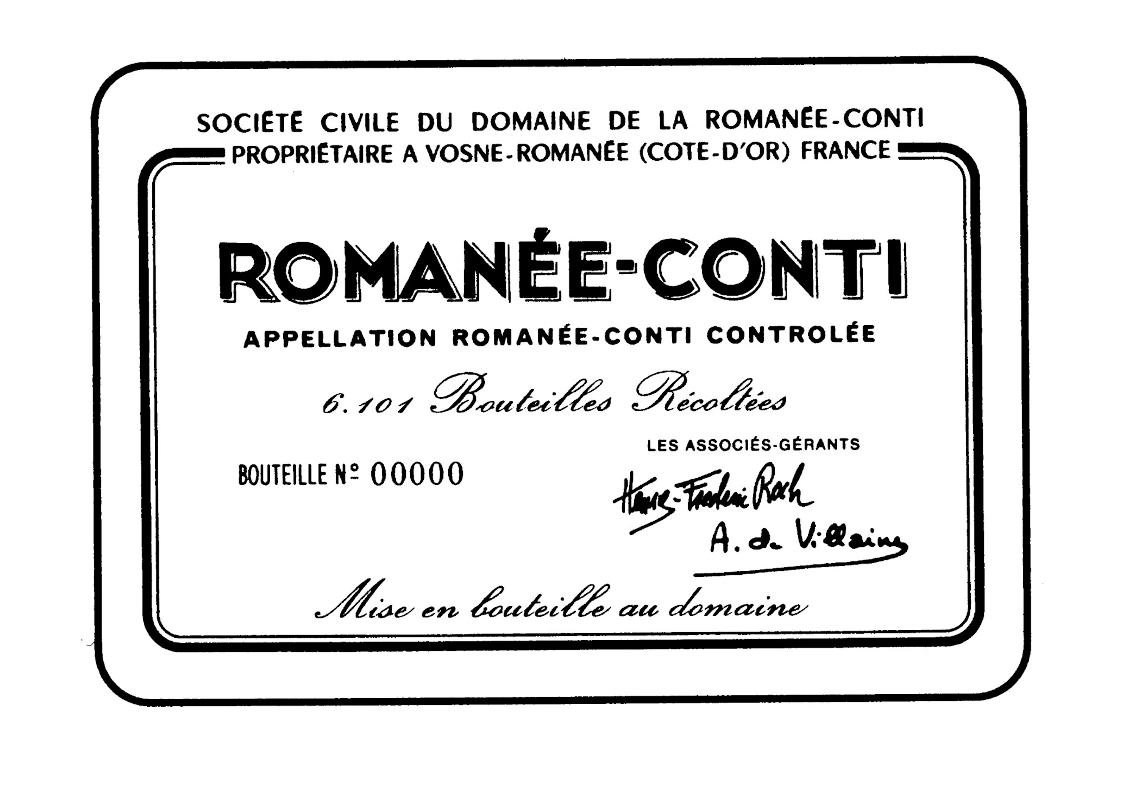 Romanée Conti 2016 Domaine de la Romanée-Conti (1 BT)