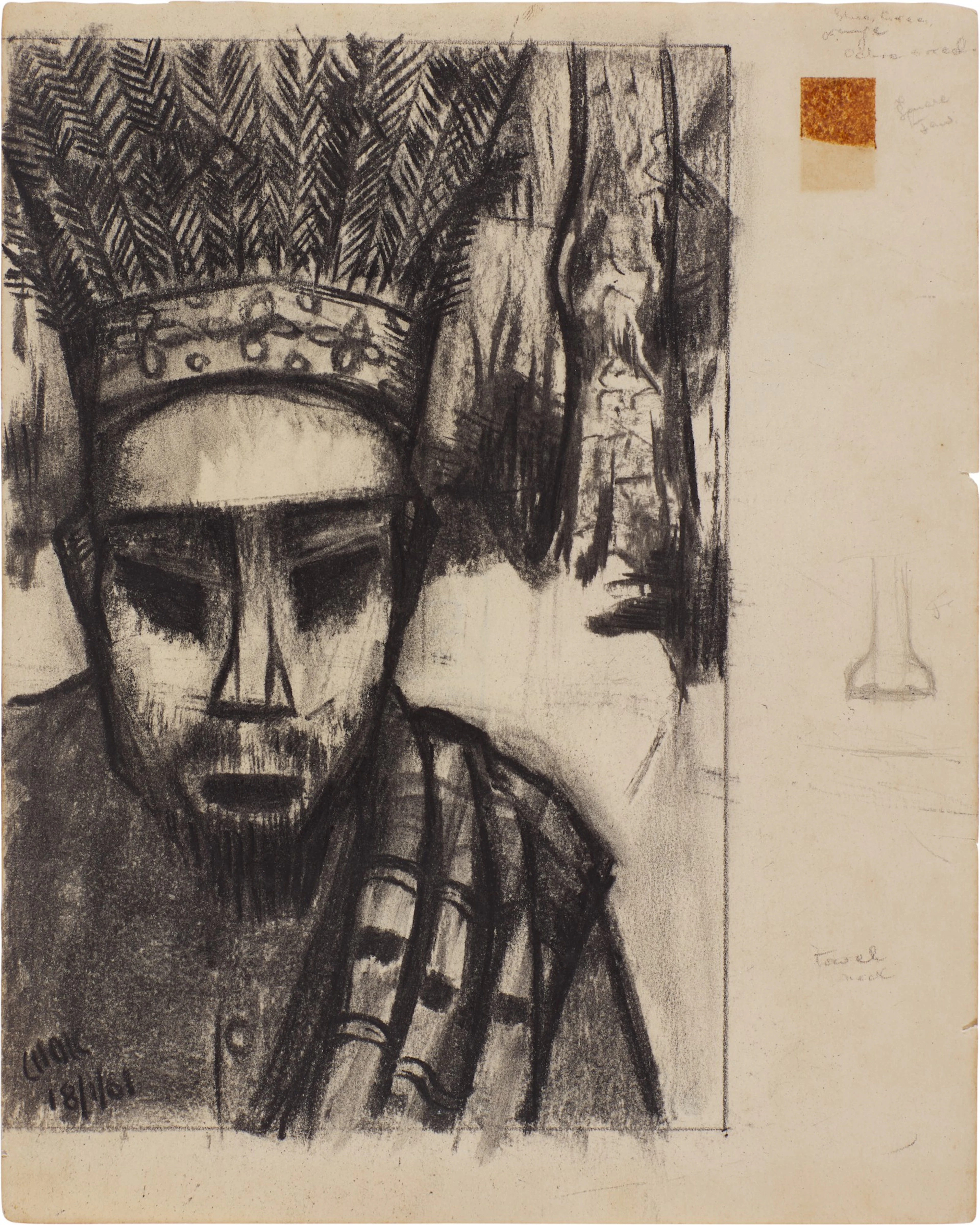 Egbenuoba, A Collection of Five Drawings