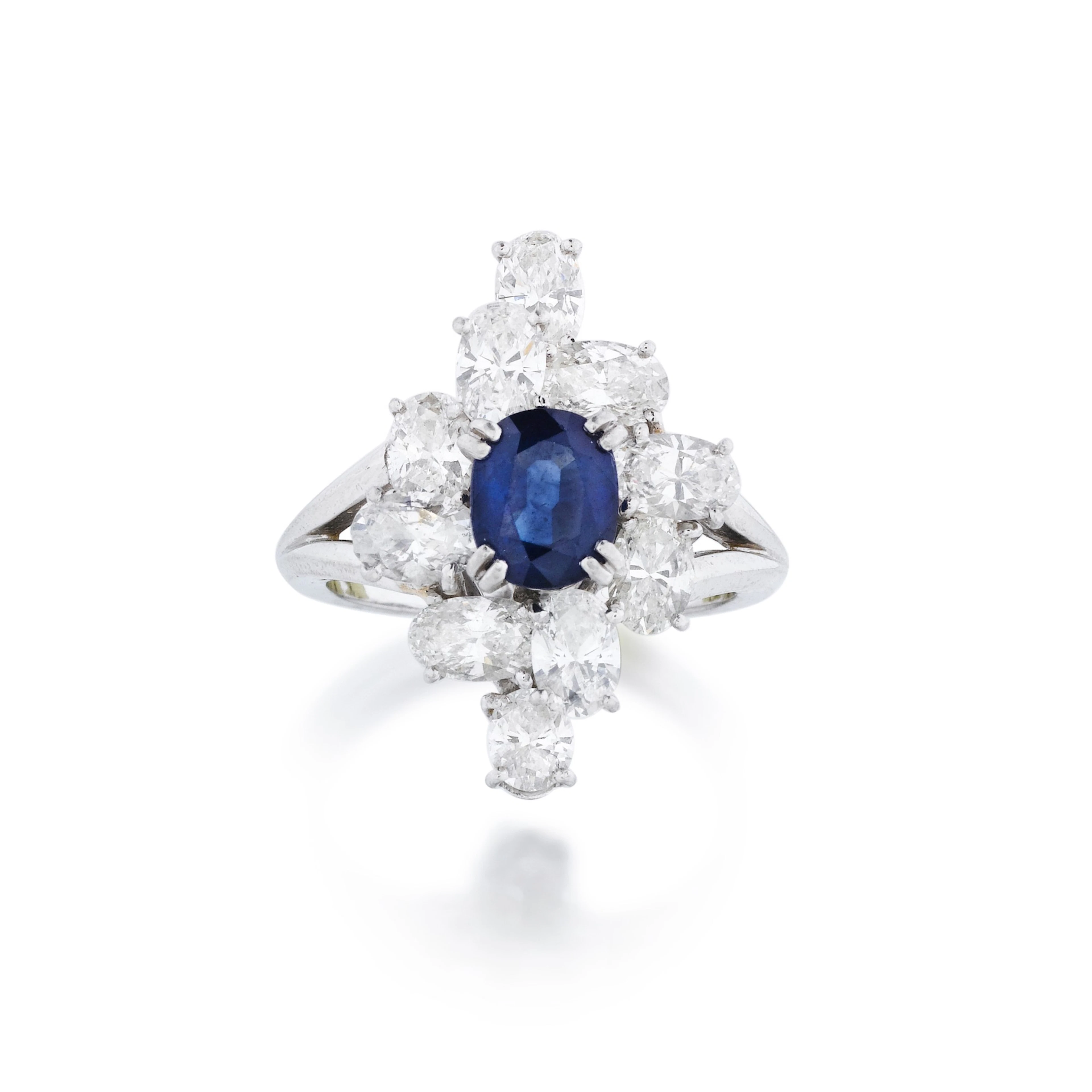 Mauboussin | Bague saphir et diamants | Sapphire and diamond ring