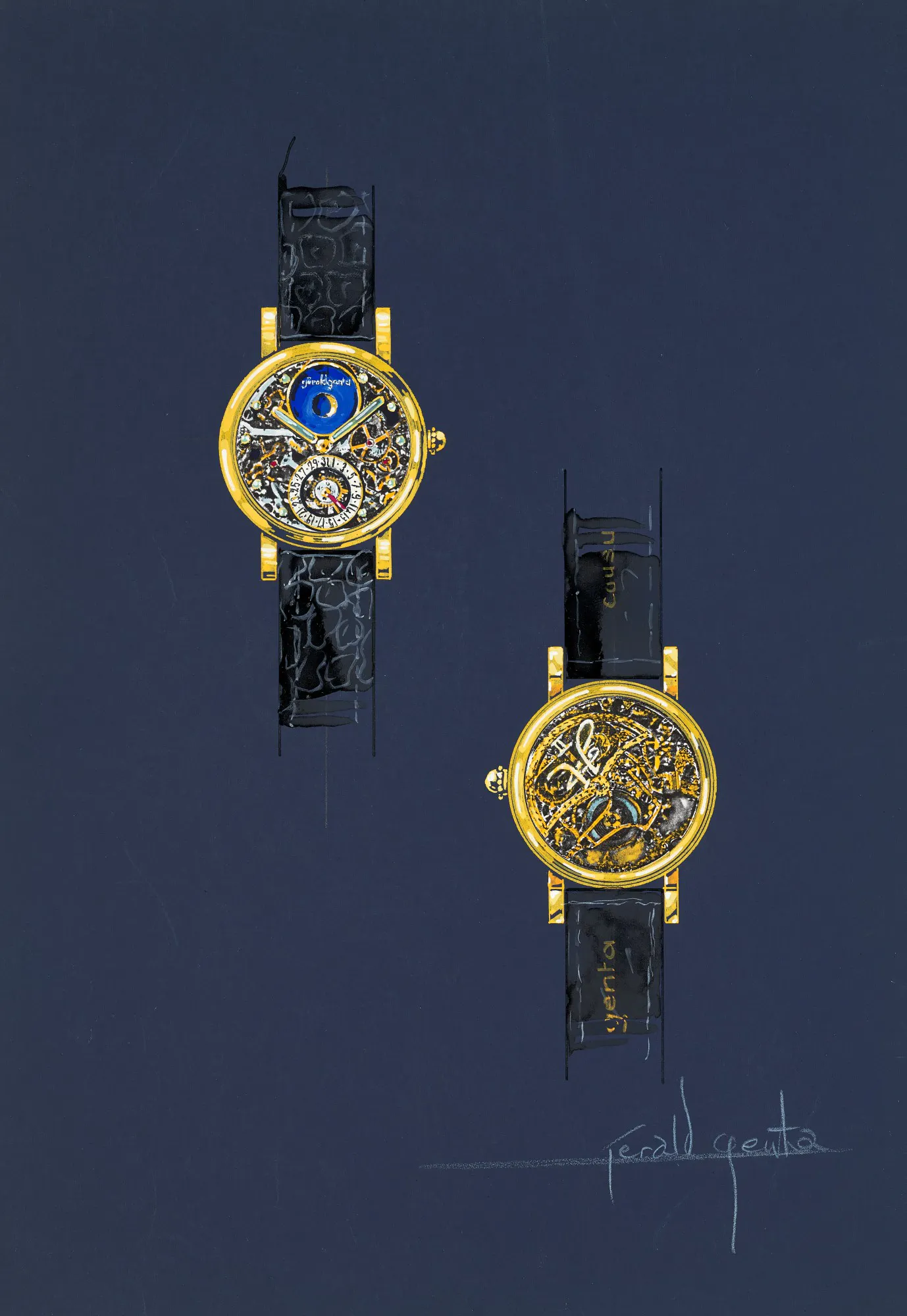 An original prototype design of a unique perpetual calendar ...