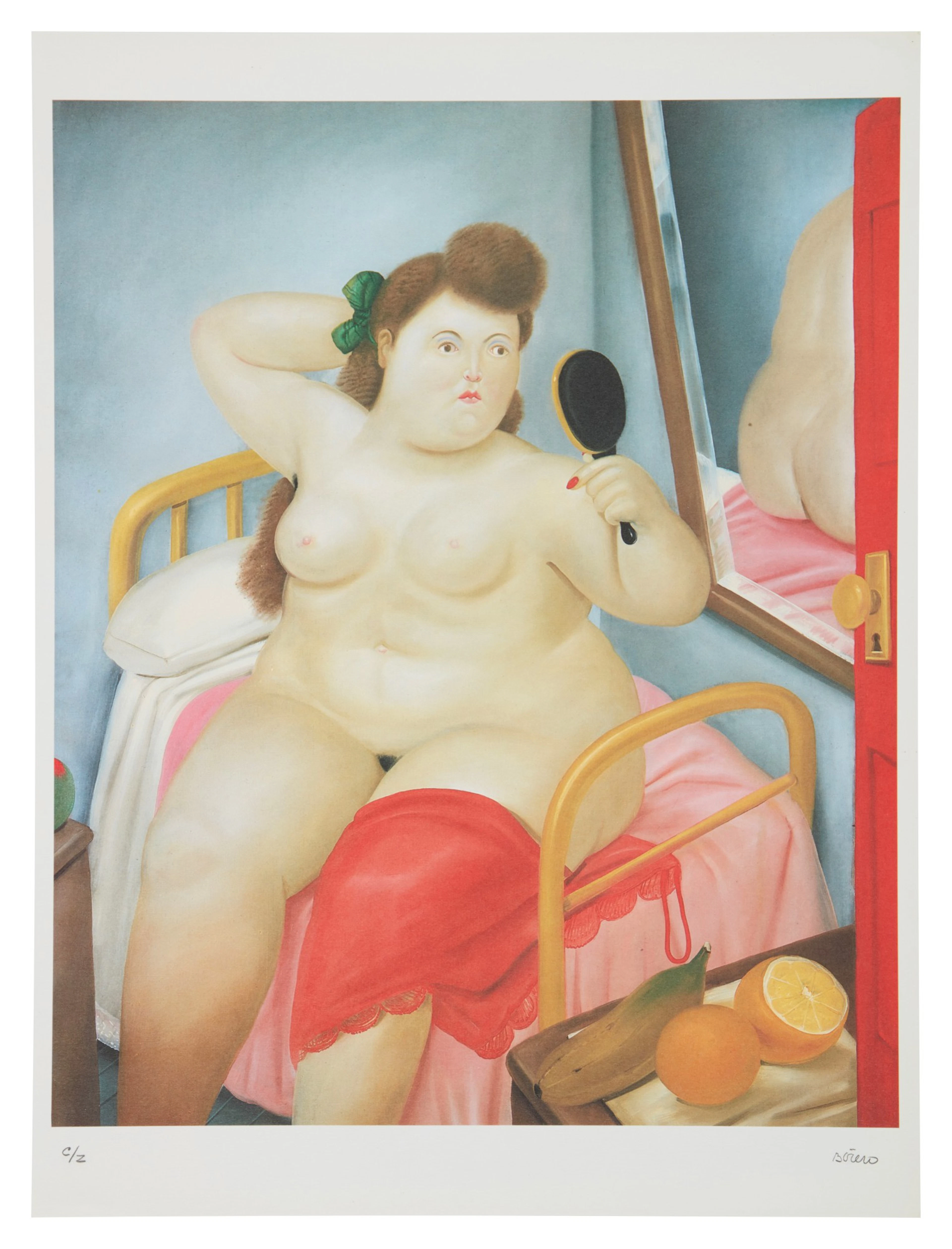 La Toilette; Three Musicians and Family Group