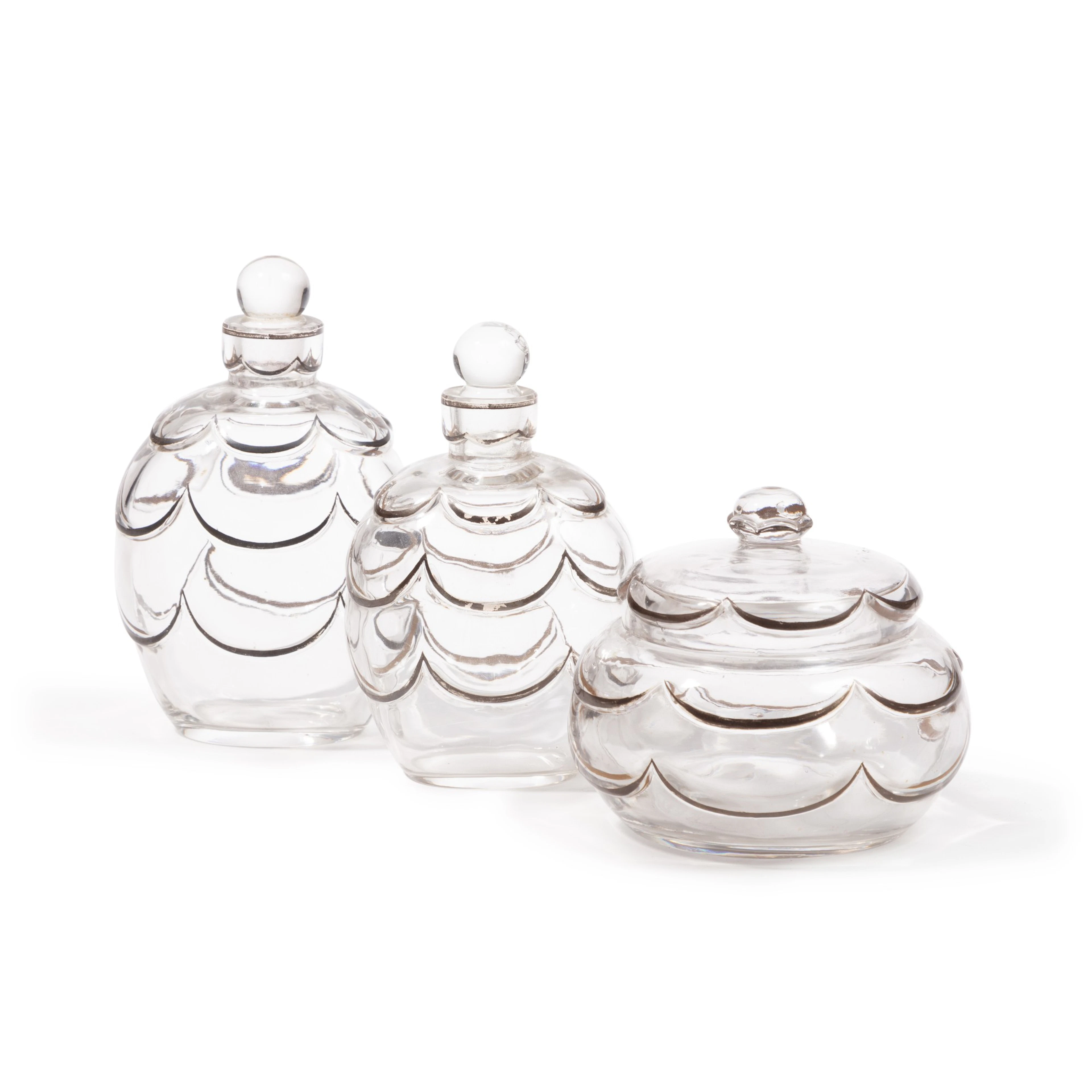 Louis Süe & André Mare for Baccarat | Zwei Flaschen und...