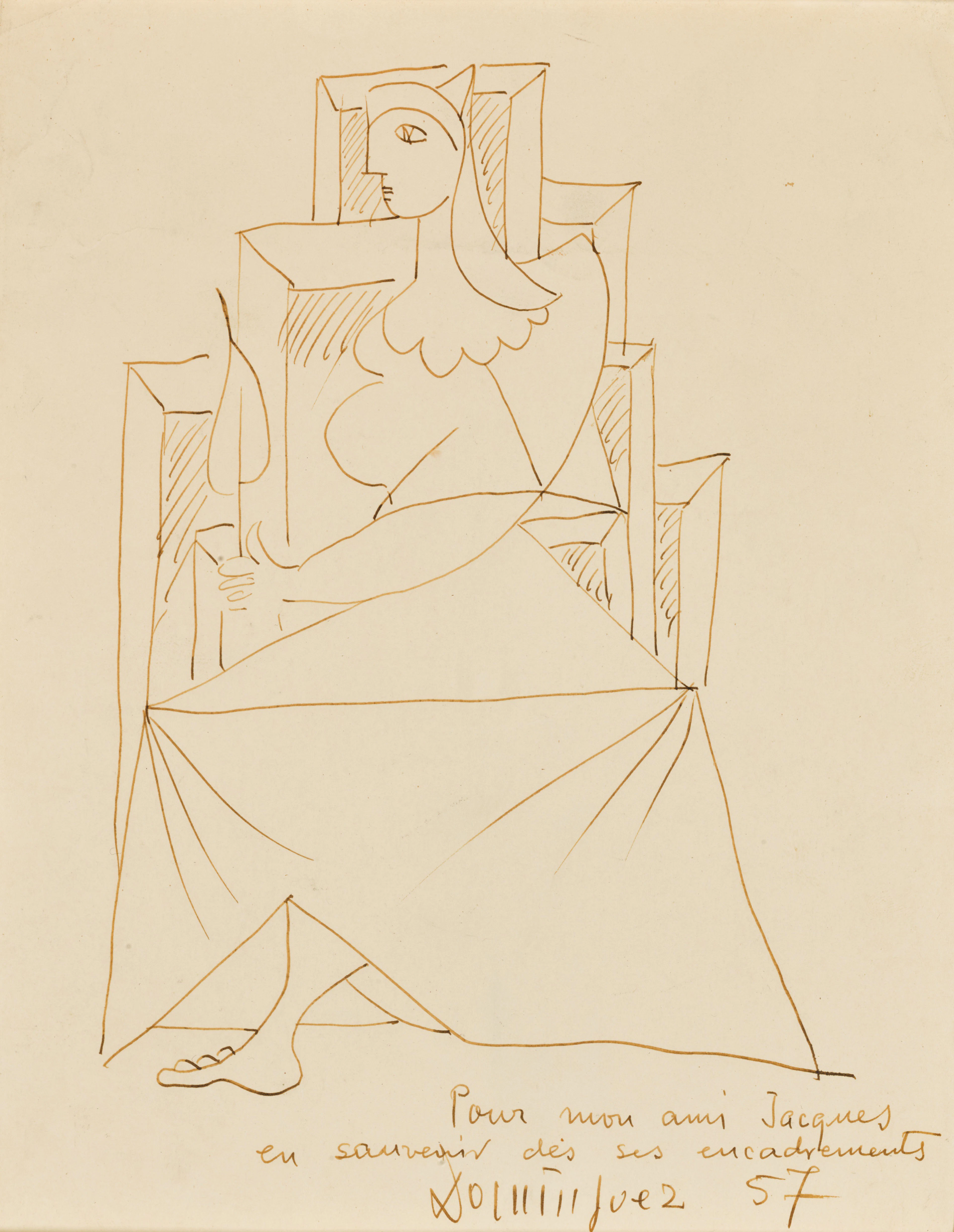 Femme assise