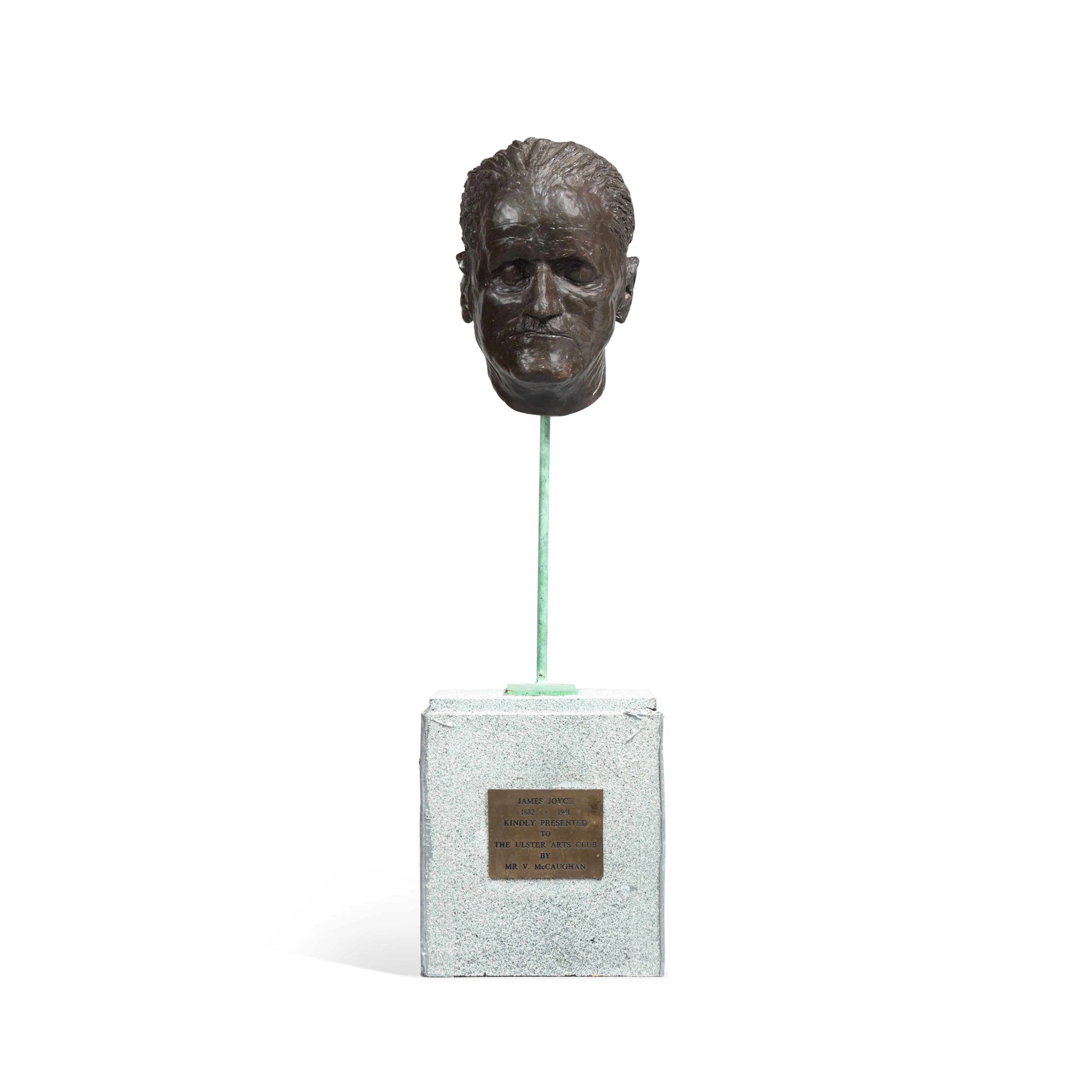 Death Mask of James Joyce | Le masque de la mort de James Joyce