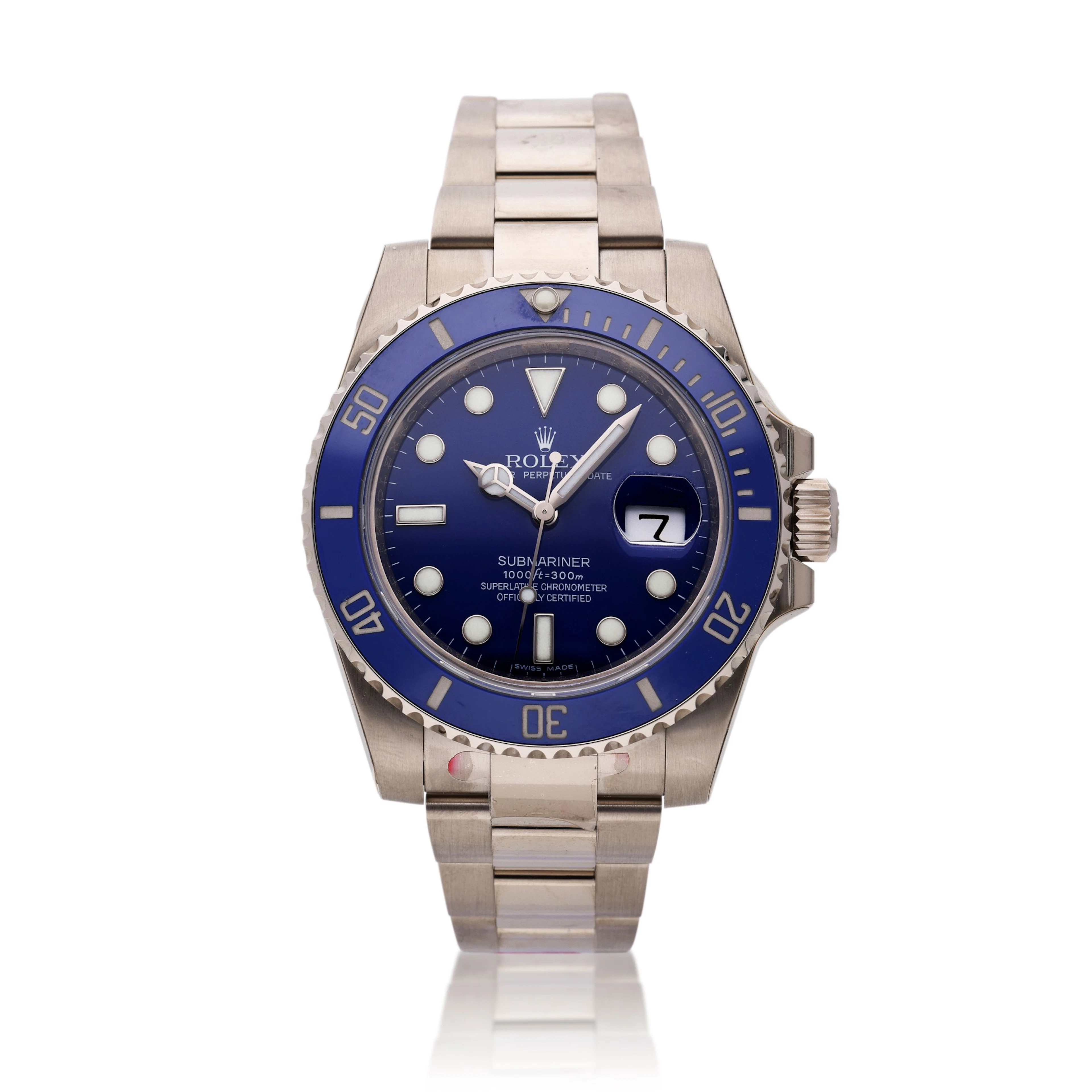 Reference 116619LB Submariner 'Smurf' | A white gold...