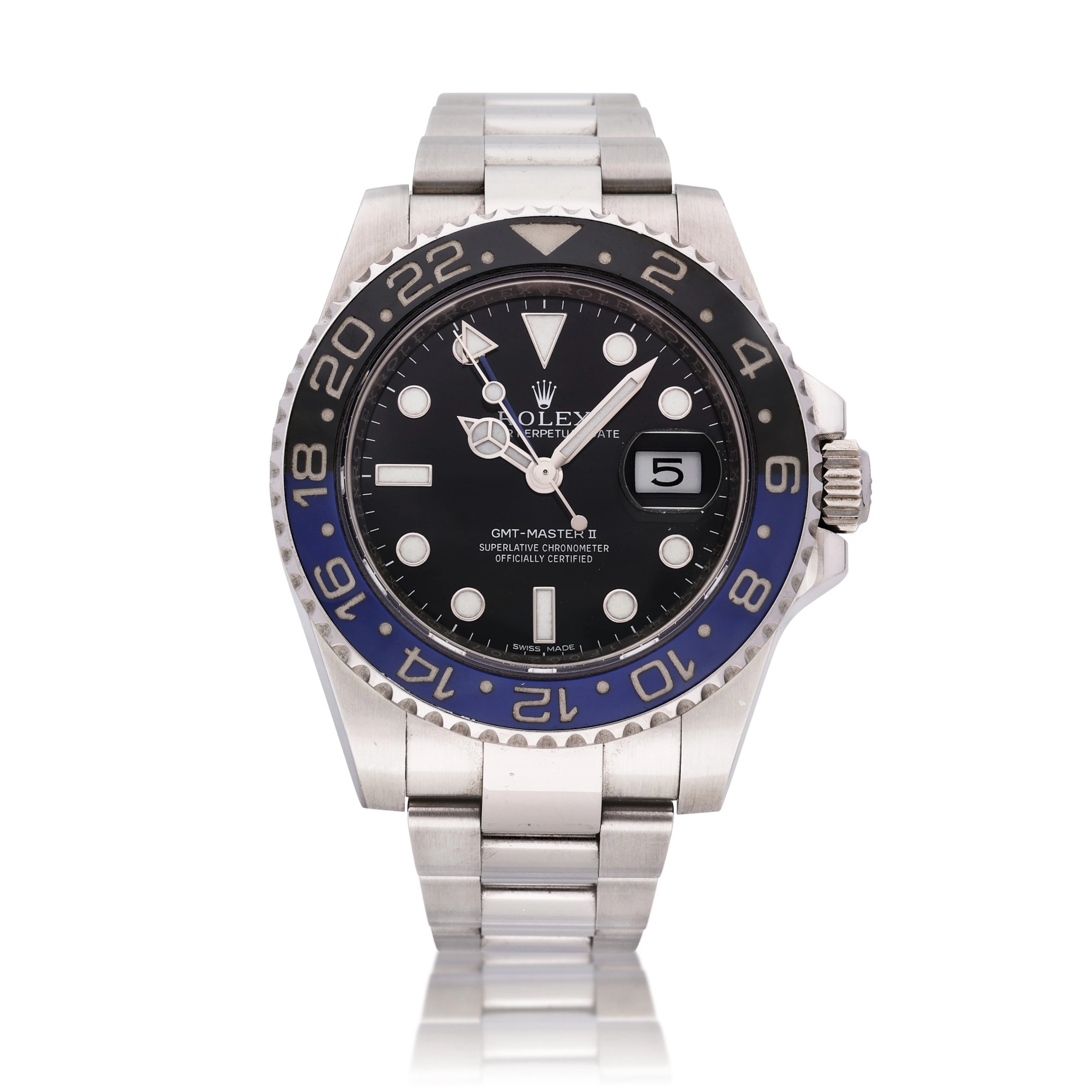 Reference 116710 GMT-Master II 'Batman' | A stainless...