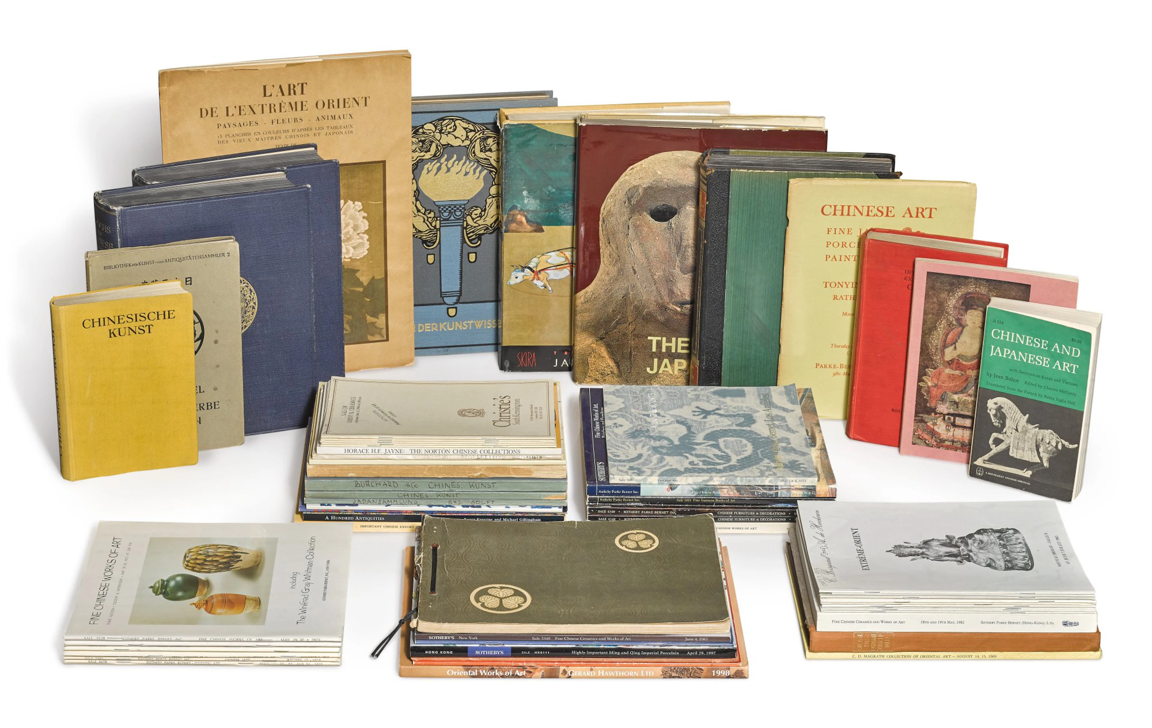 A group of sixty-two Asian art reference books