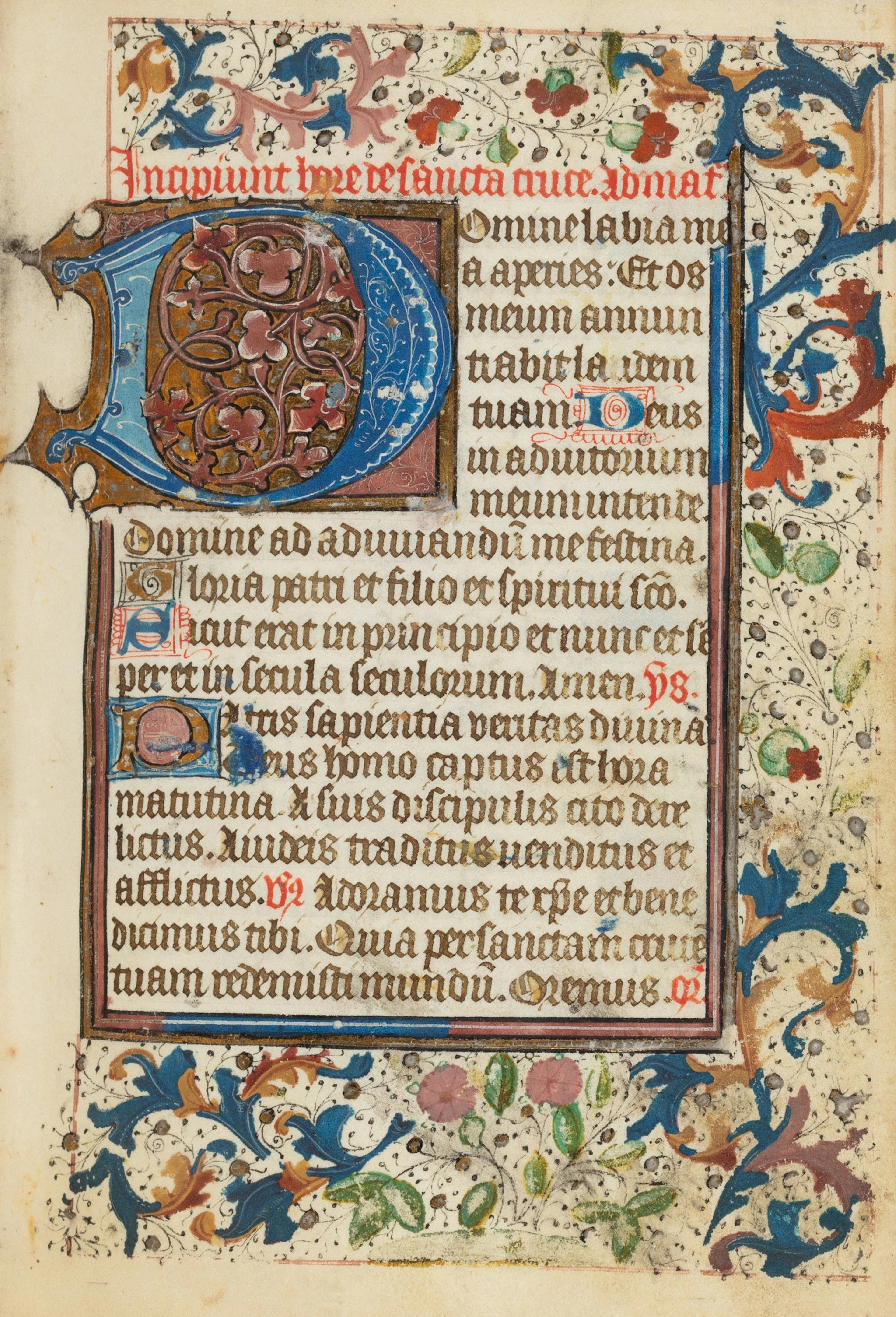 Livre d'Heures à l'usage de Rome