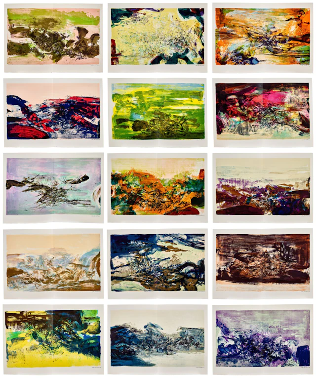 Zao Wou-Ki 趙無極 | À la gloire de l'image et art poétique 詩畫之禮讚