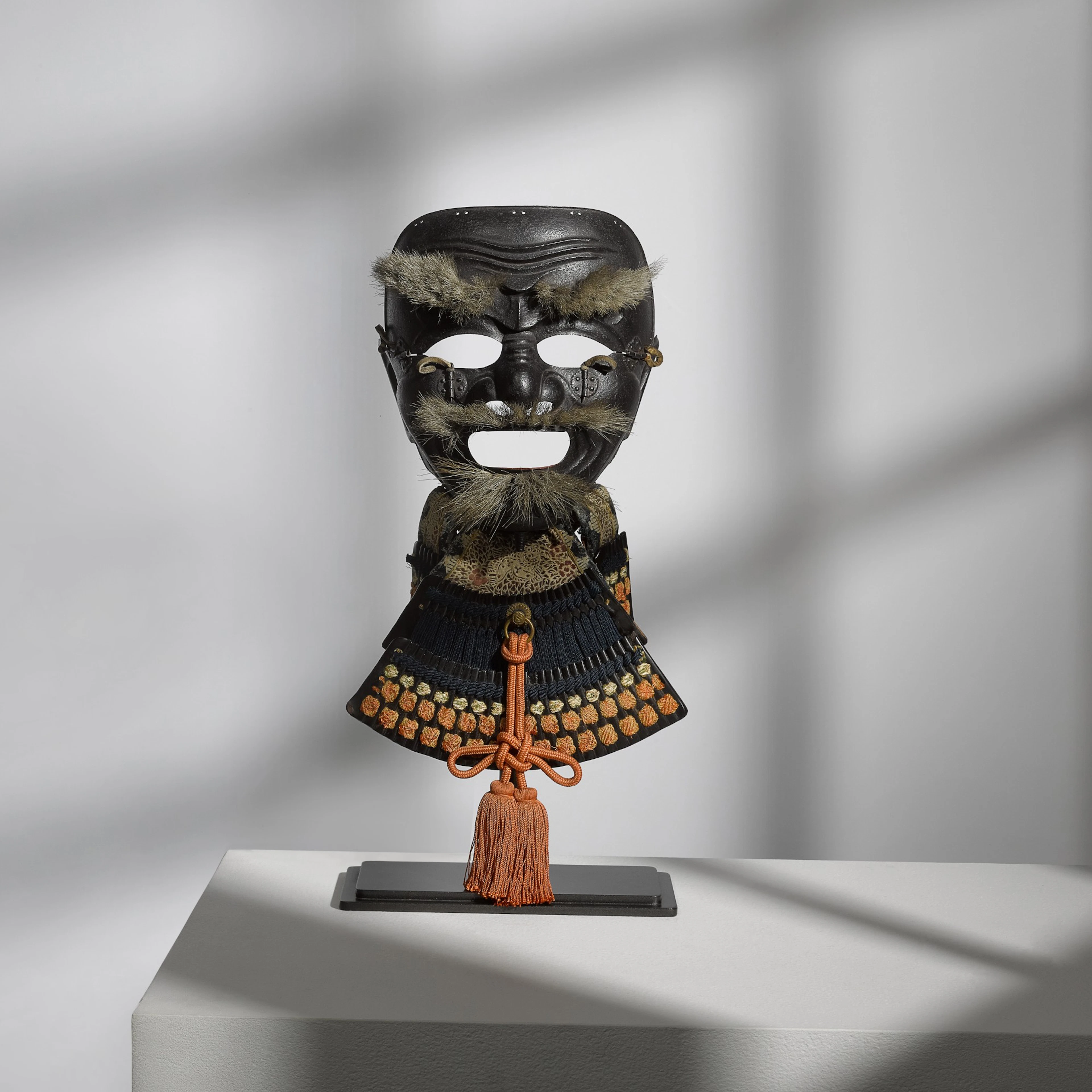 A fine Myochin school okina somen [full face mask] |...