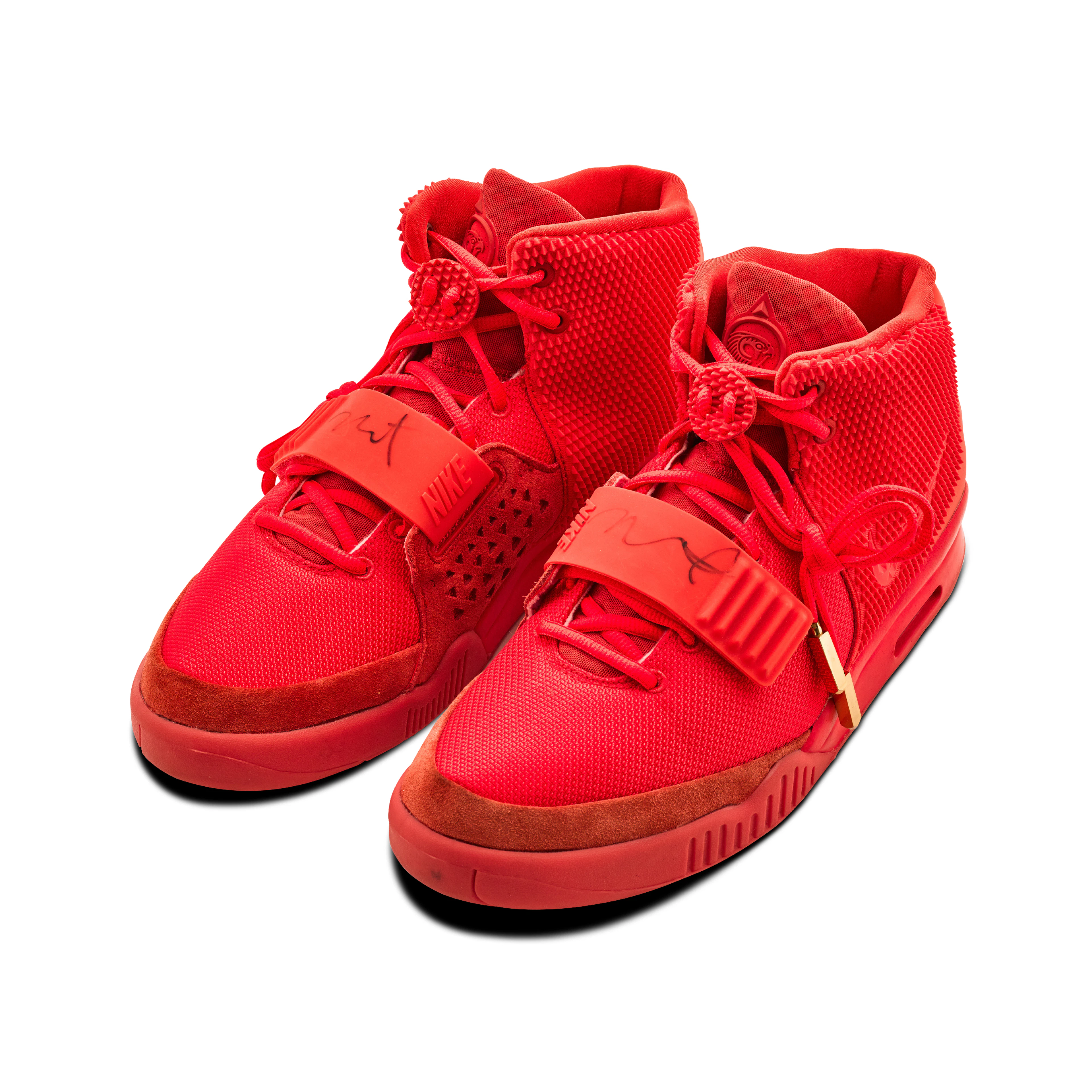 Ike Air Yeezy 2 'Red October' Dual Signed by Kanye West | US 13