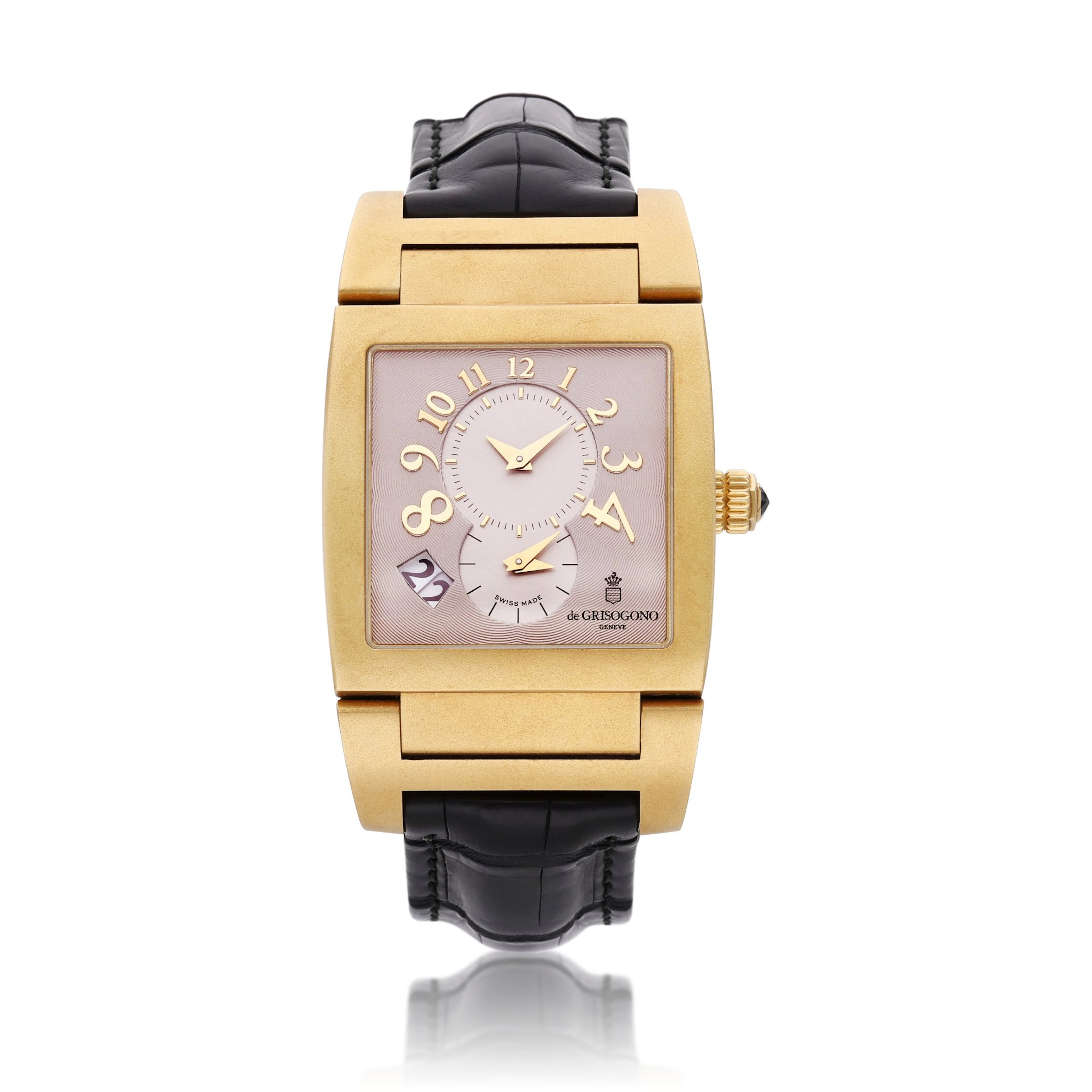 Instrumento UNO / DF | A limited edition yellow gold automatic wristwatch