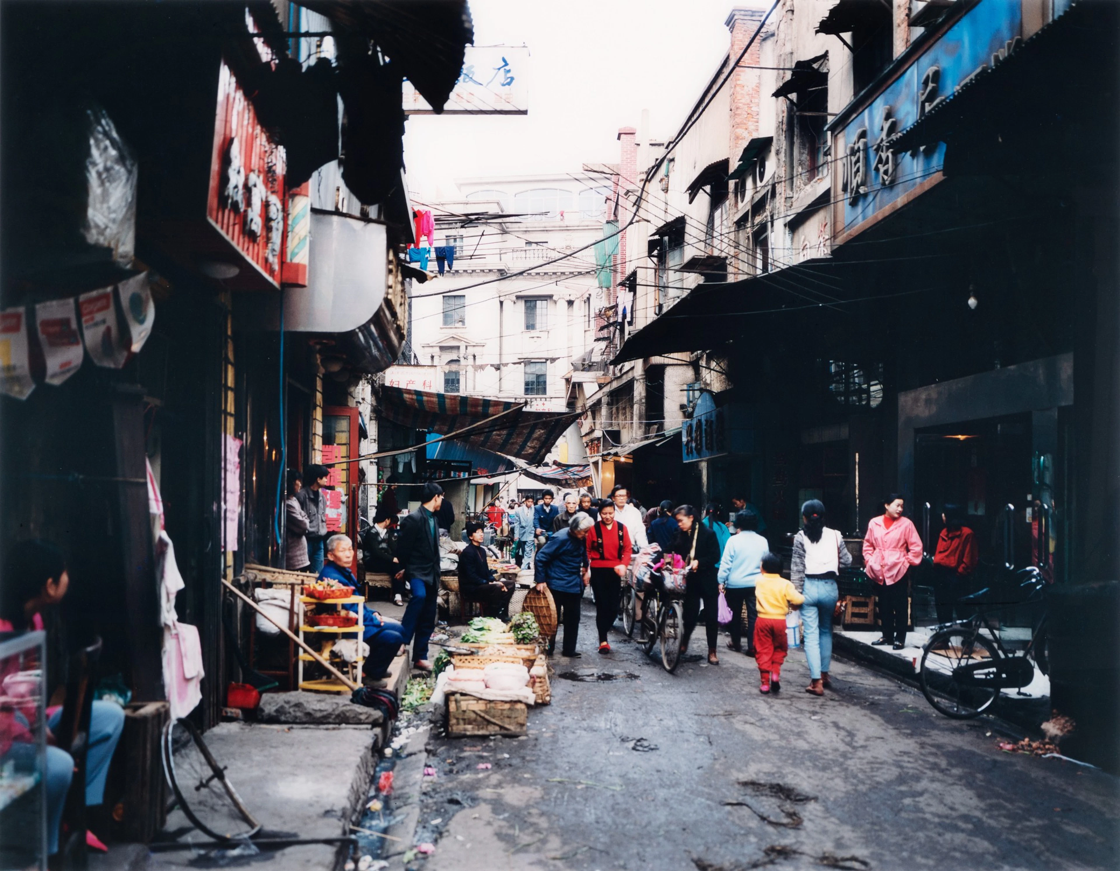 Gemüse Markt, Wuha