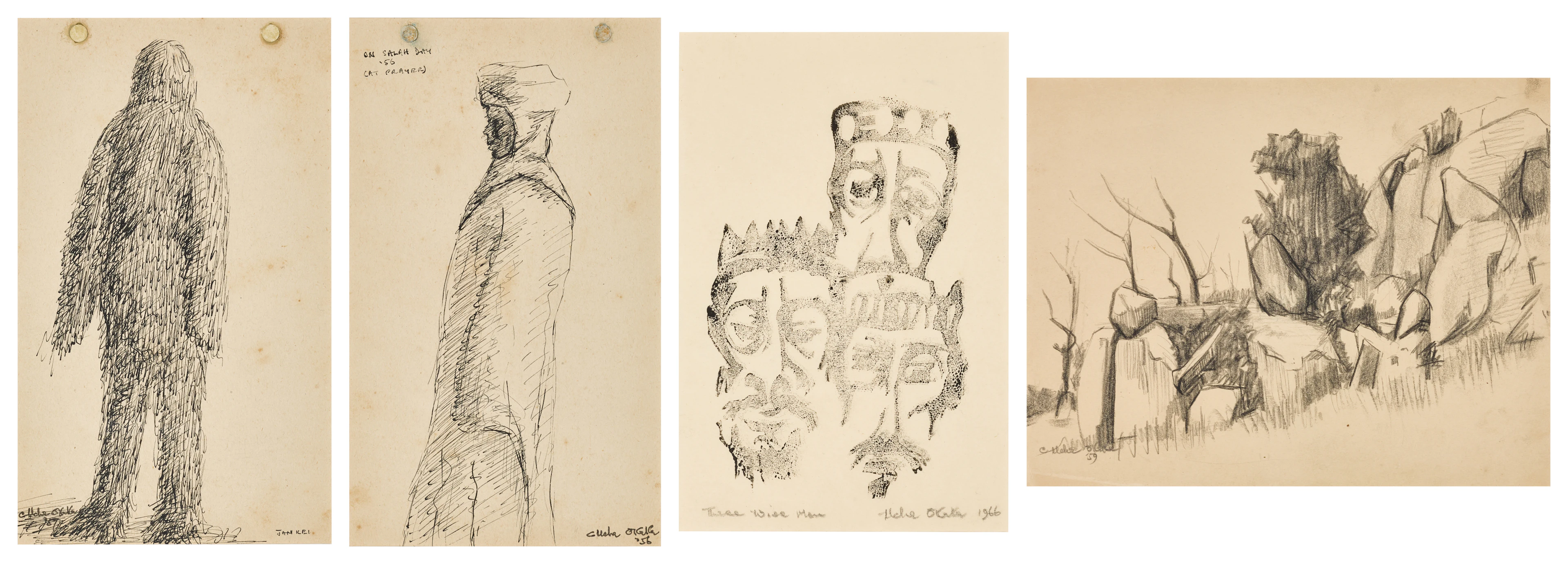 Four Works on Paper