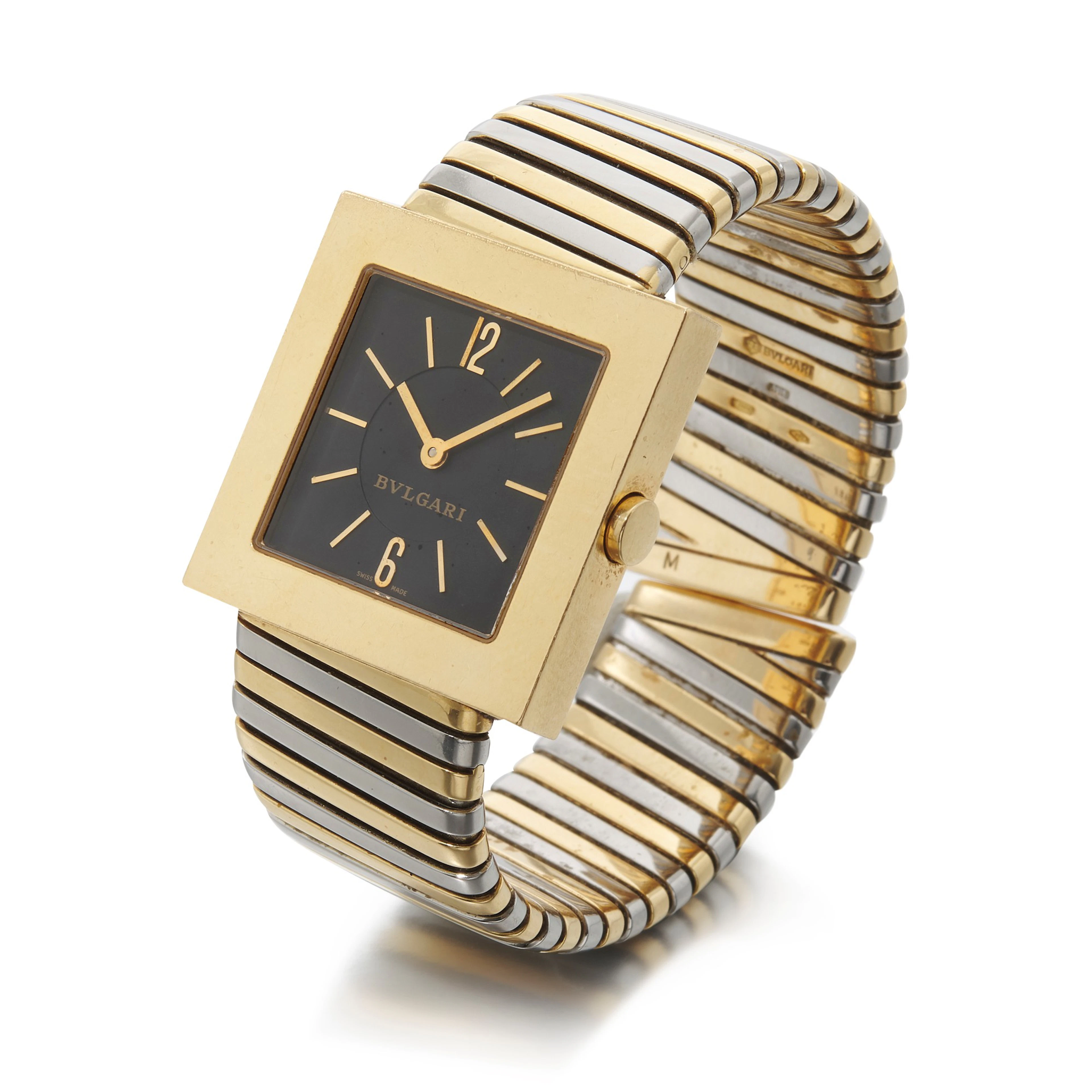 Bulgari, Gold and stainless steel wristwatch (Bulgari