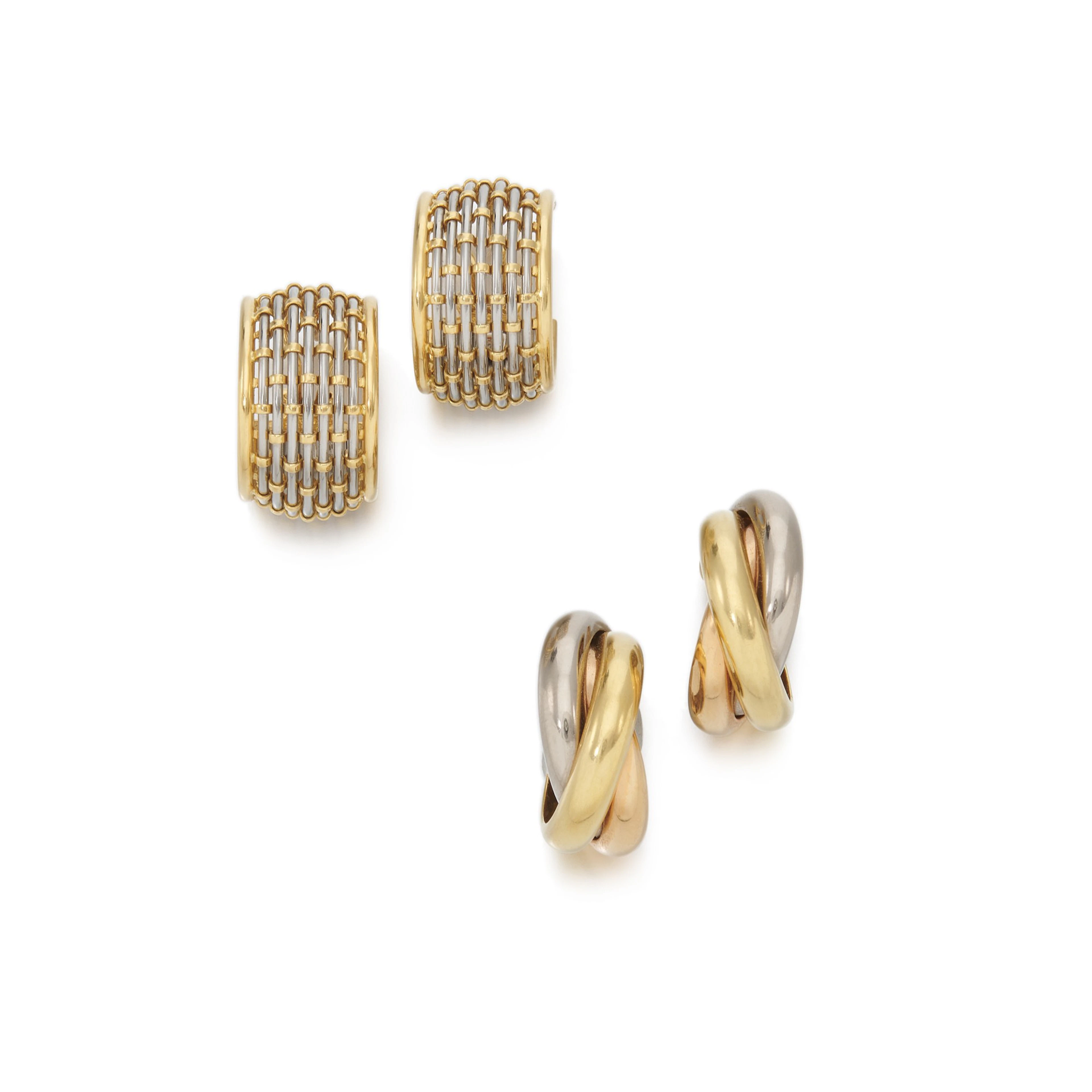 Cartier, Two pair of earrings (Cartier, Due paia di orecchini)