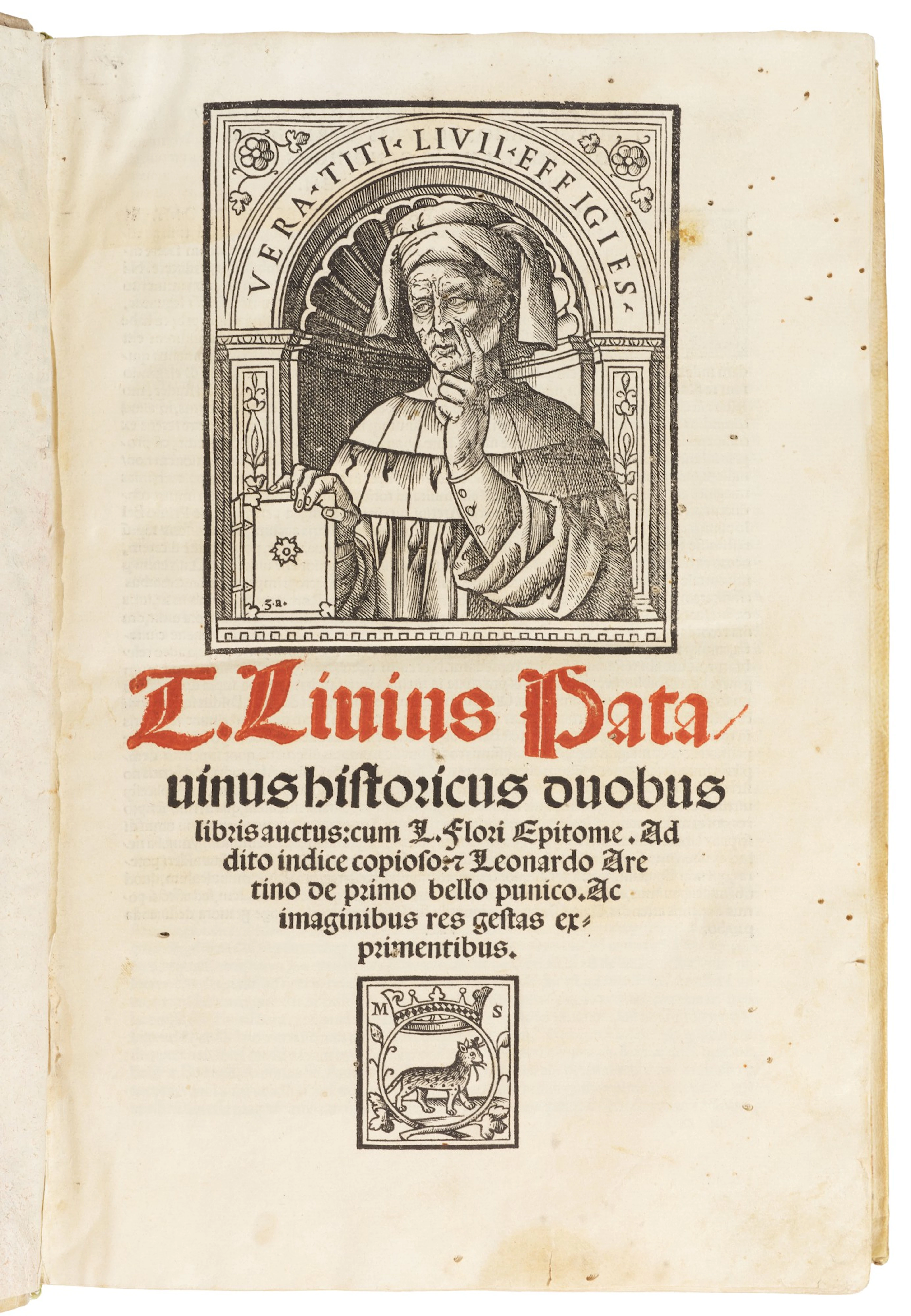 Livius, [Ab urbe condita], Venice, 1520, later vellum