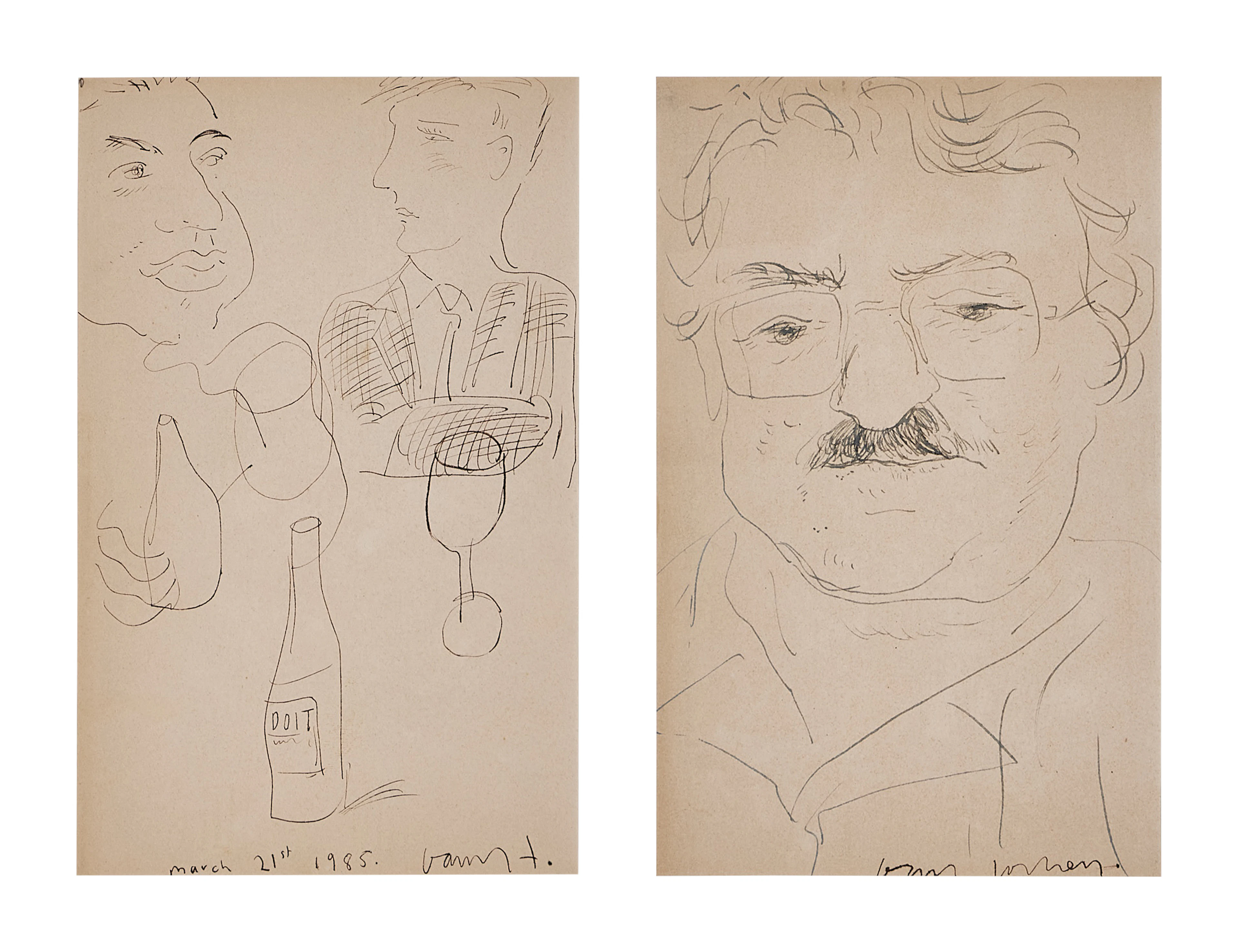 Untitled (two works)