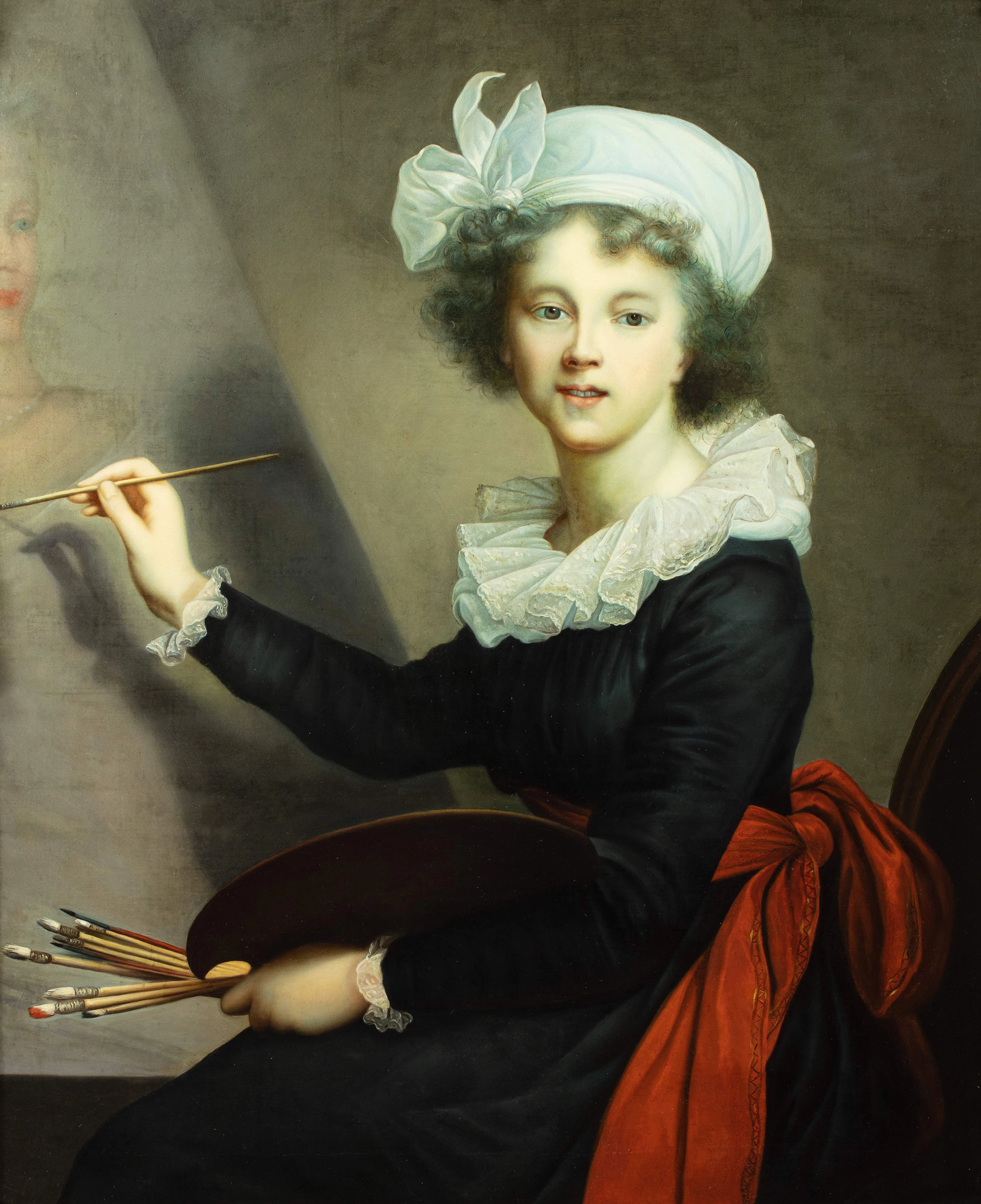 Self-portrait of the artist
