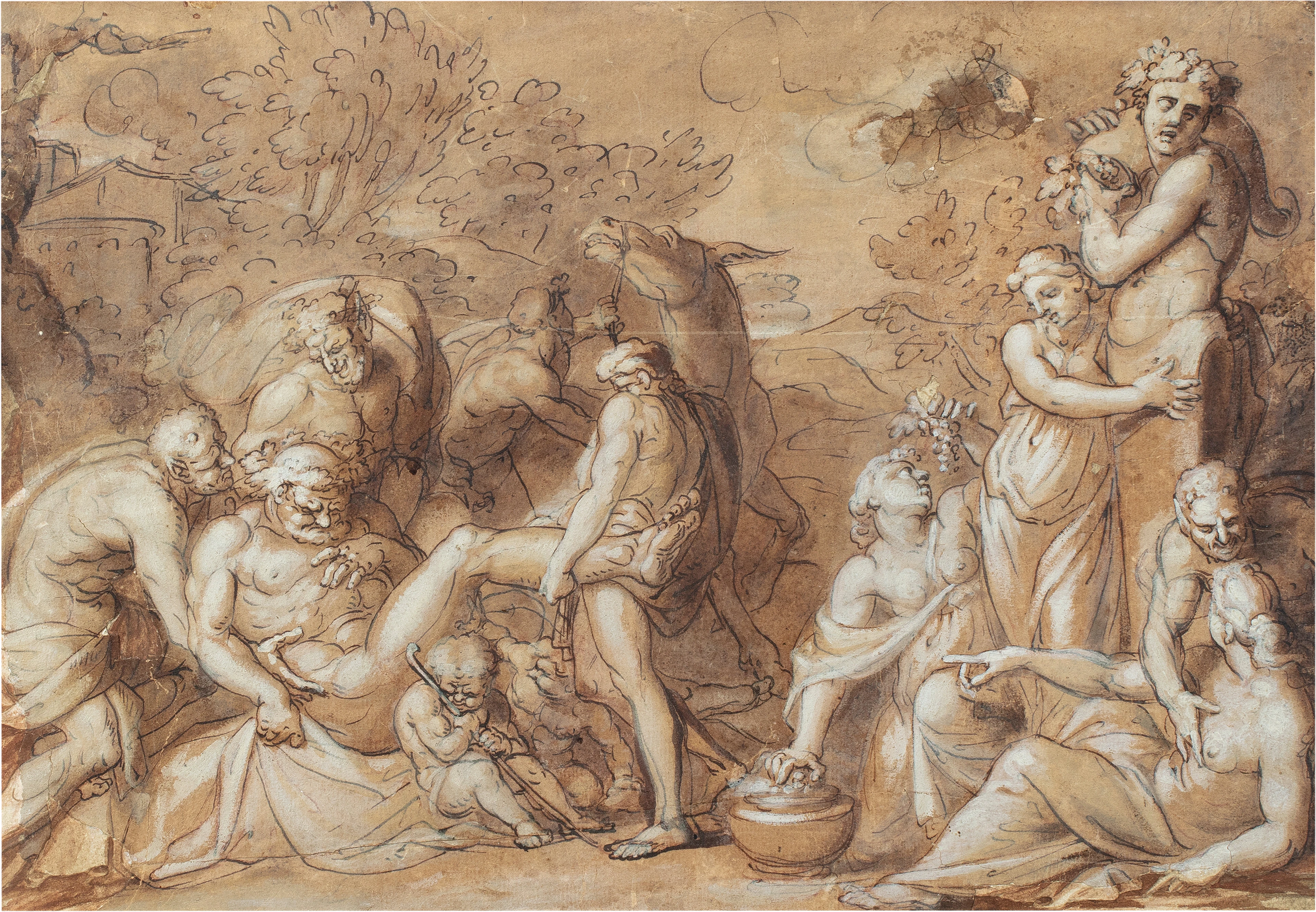 The death of Bacchus