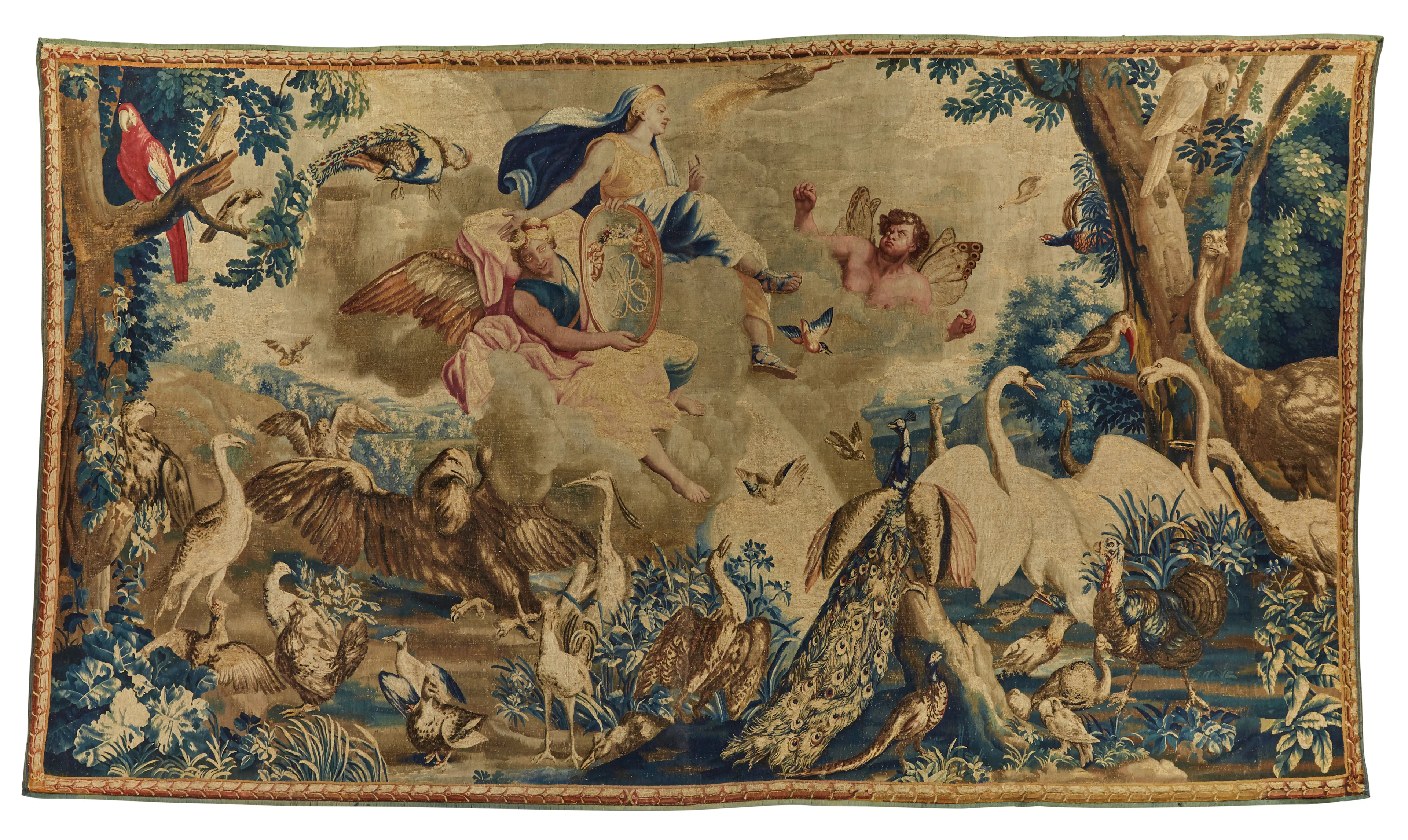 A French Louis XIV Classical Allegorical Tapestry