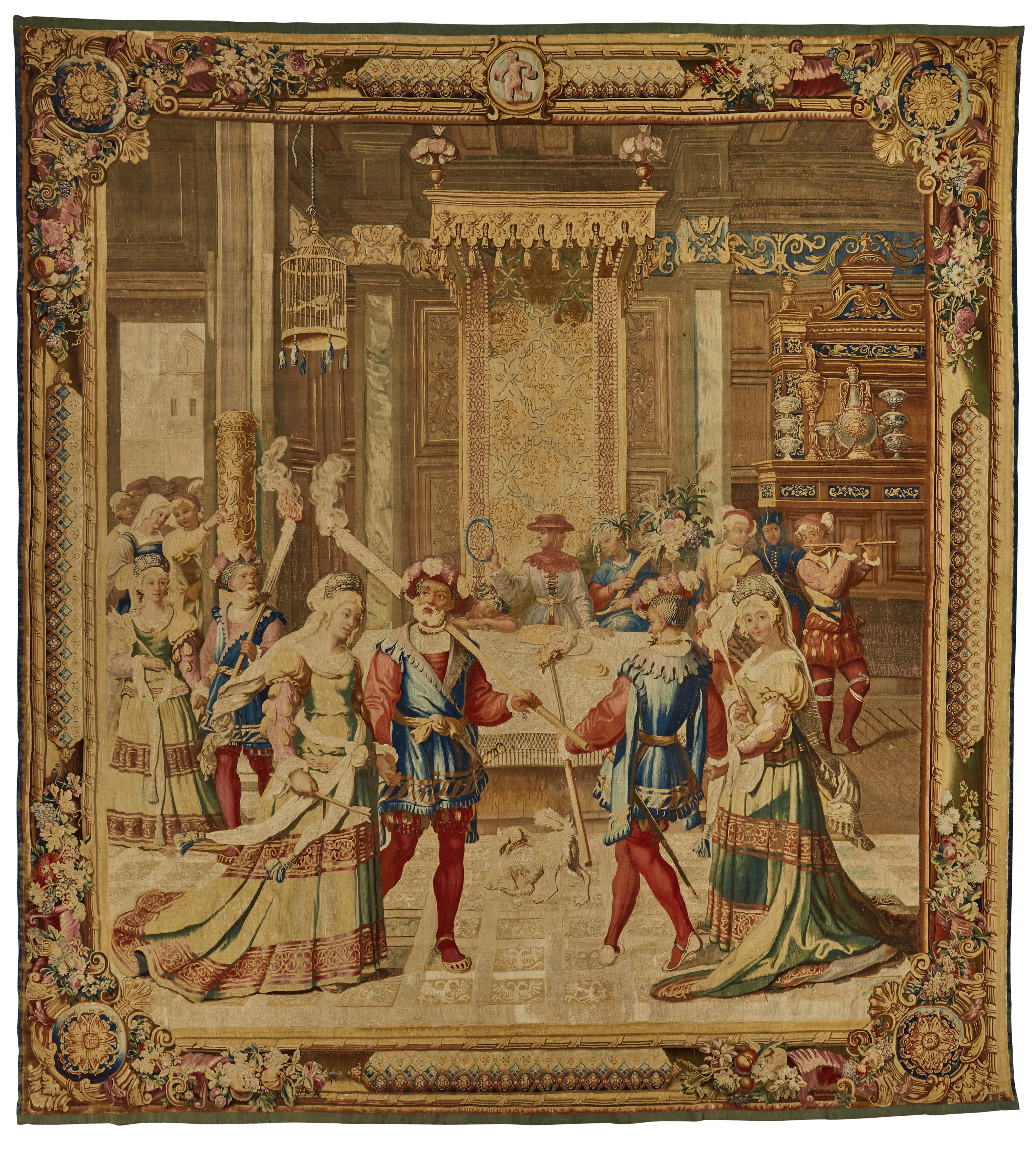 A French Allegorical Months Tapestry