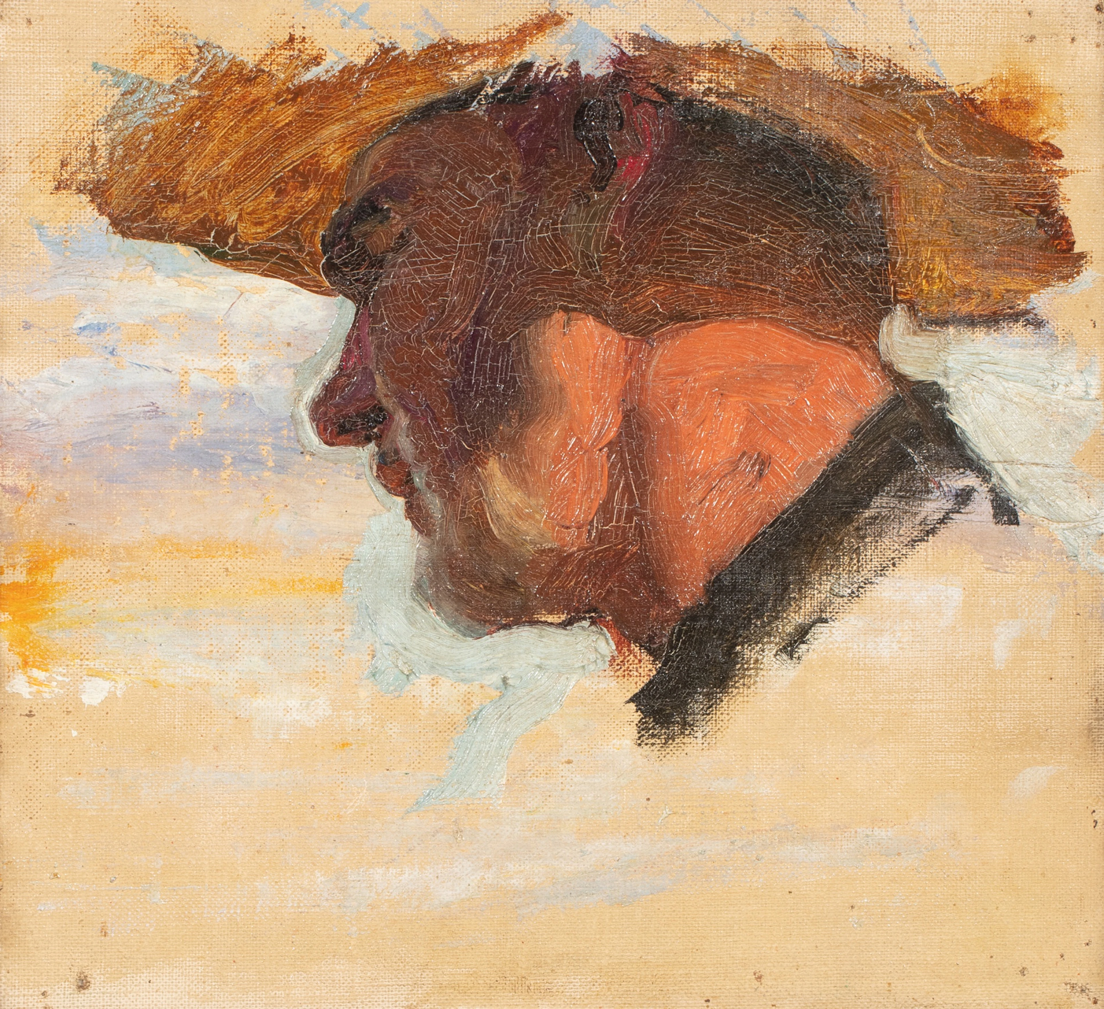 Head of a fisherman | Tête de pêcheur