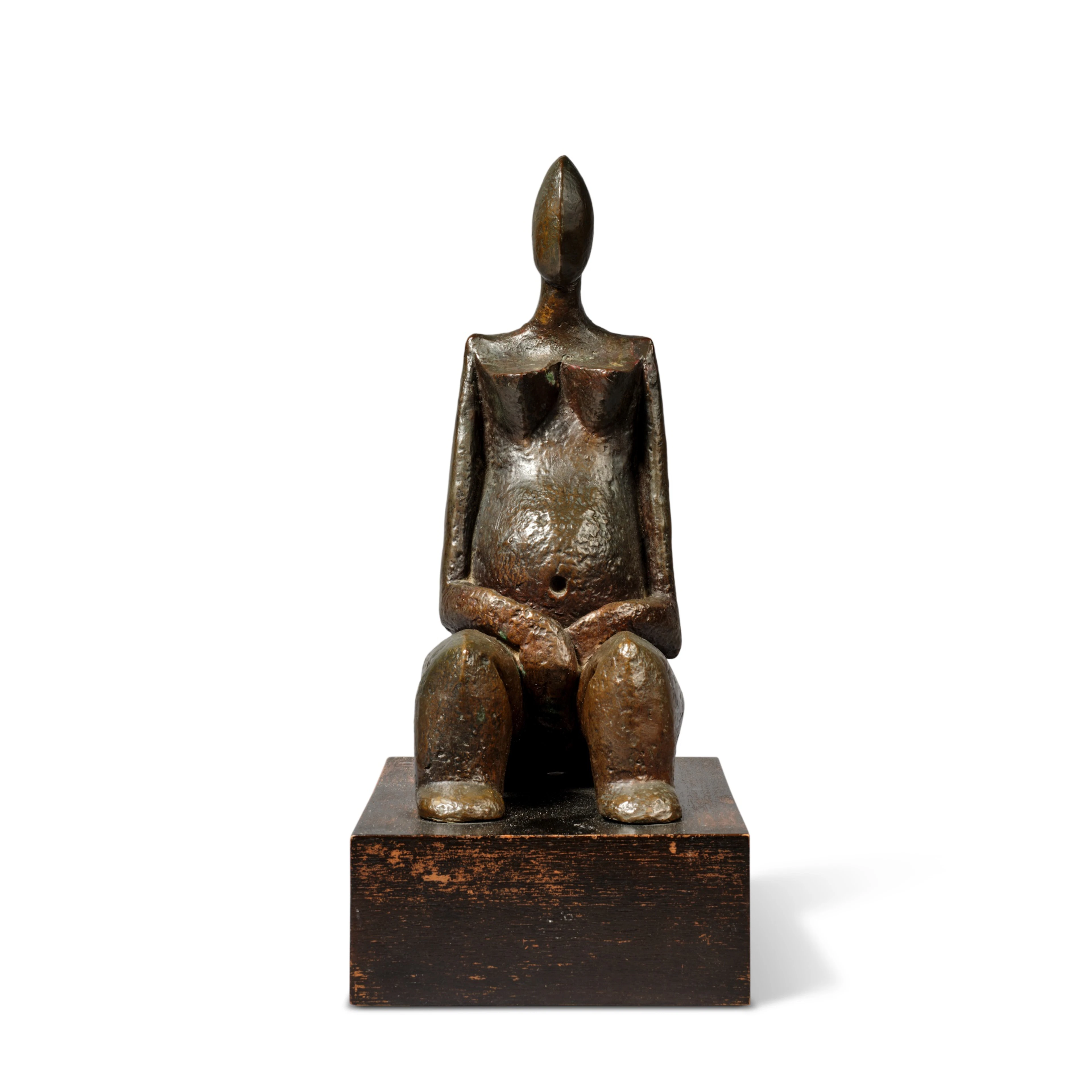 Seated Figure - Hands in Lap