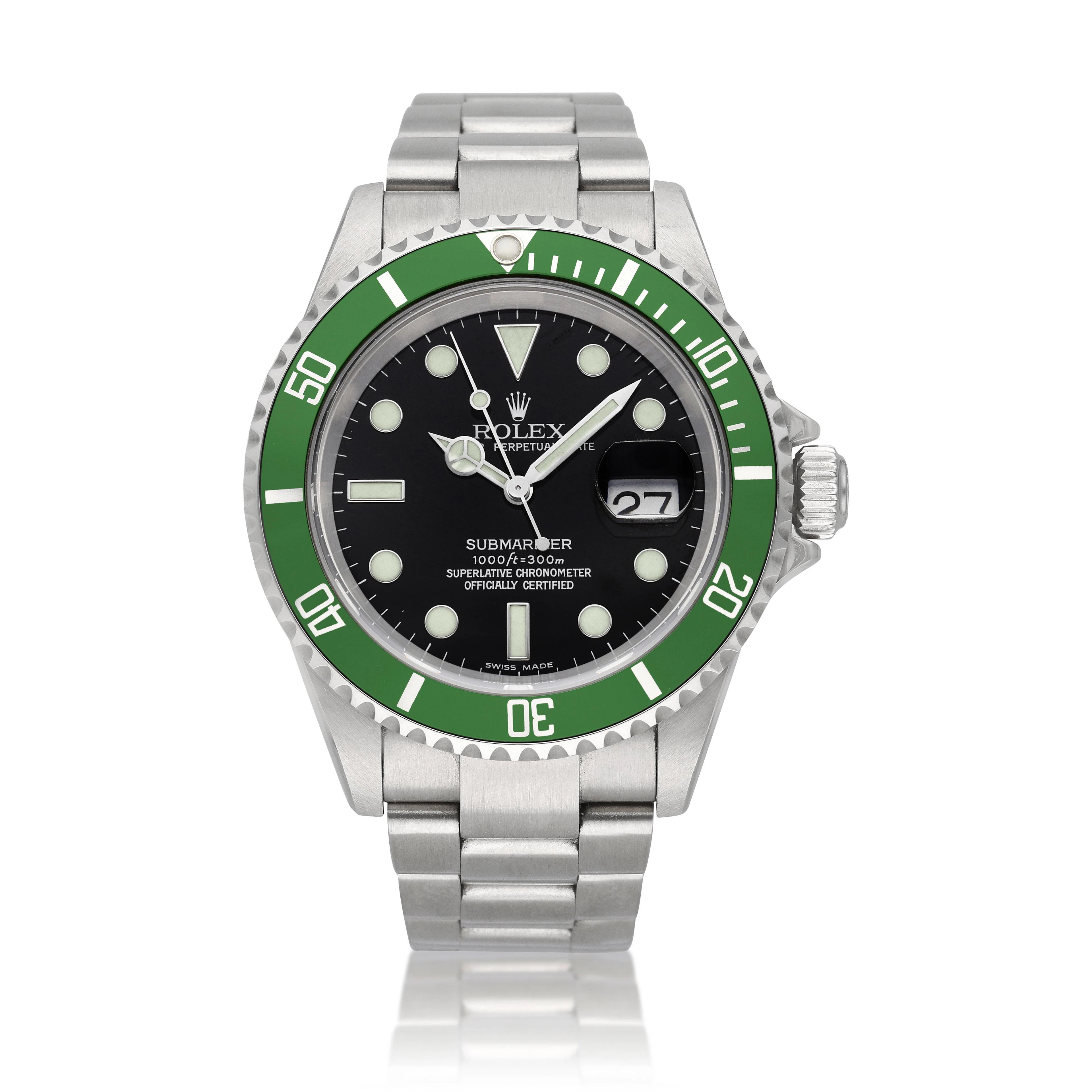 Reference 16610 Submariner T 'Flat 4 Kermit' | A...