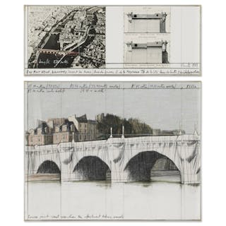 The Pont Neuf, Wrapped, Project for Paris