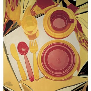 Plate Set Jeff Koons