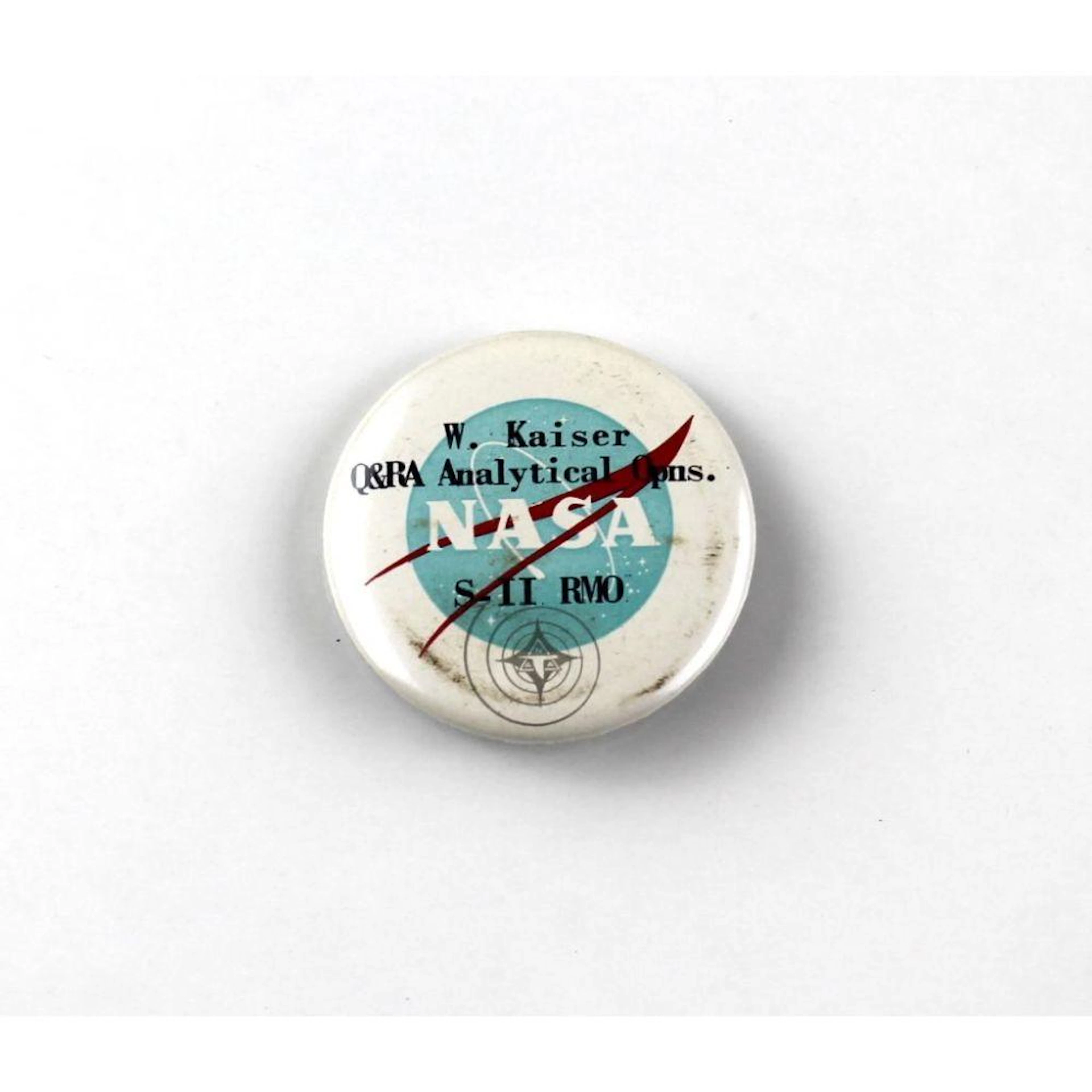 Vintage NAA and NASA S-II Stage Pinback Butto