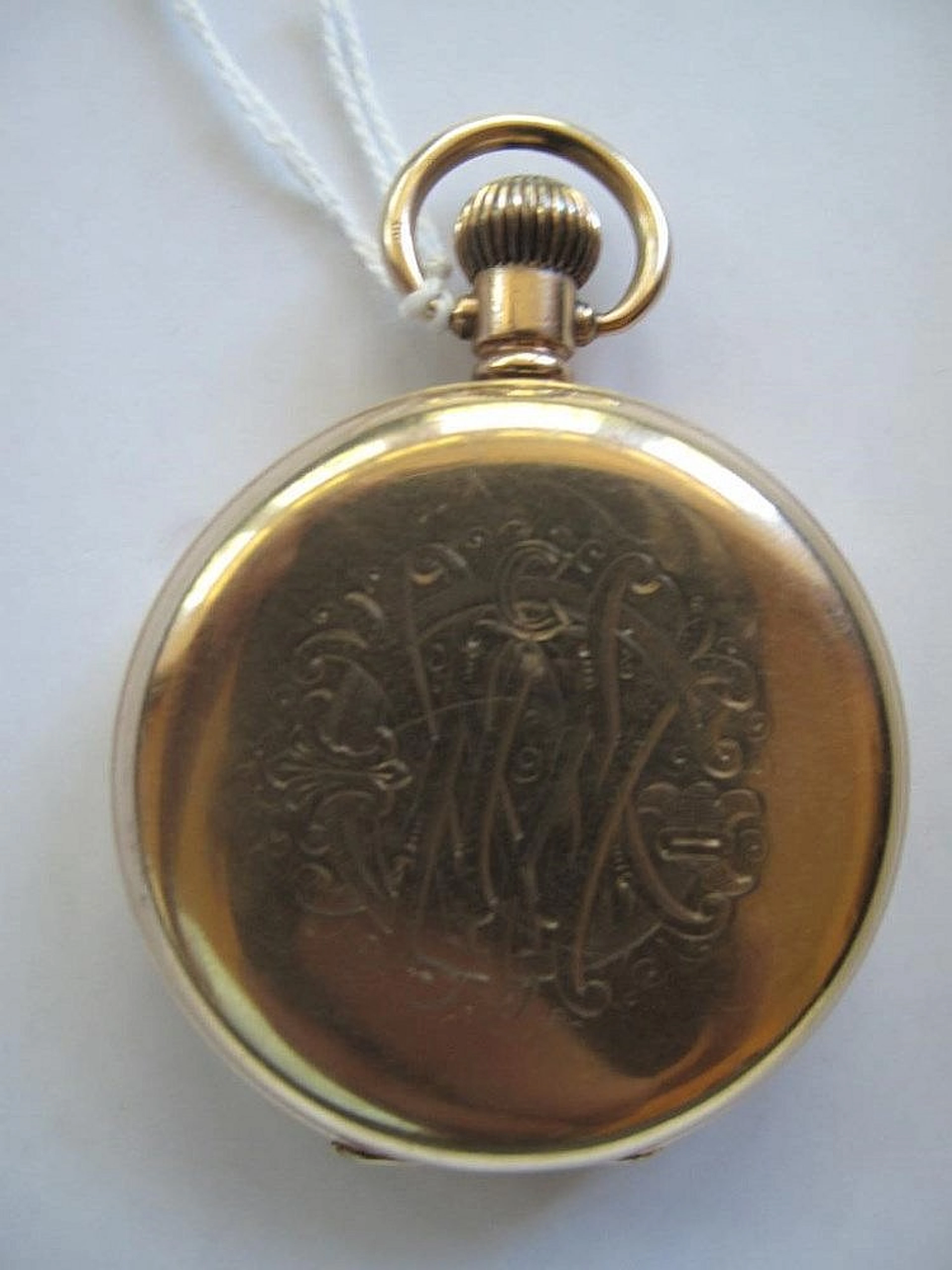 Antique Scottish gold plated pocket watch George Muir...