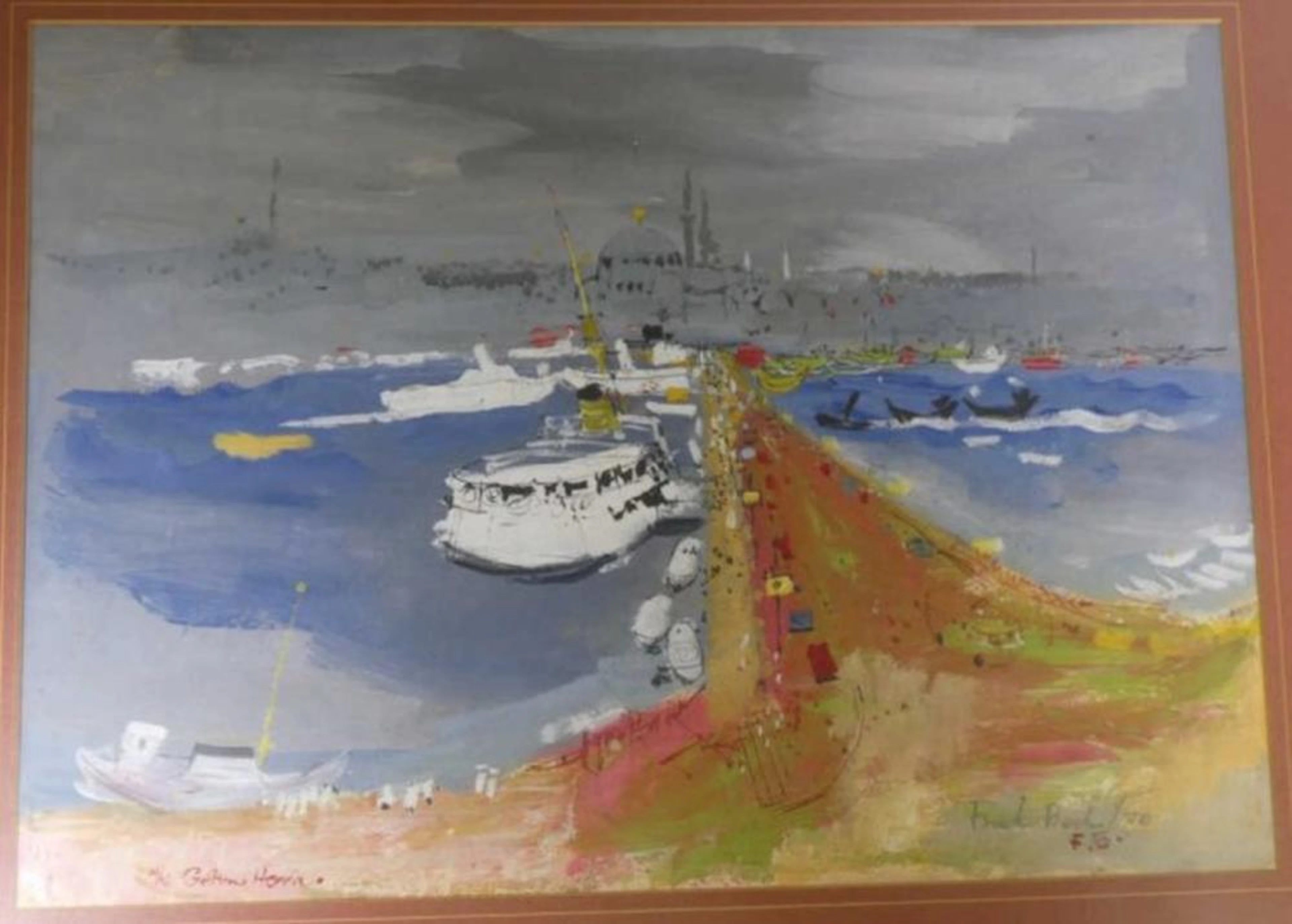 Frank Beck (1906 - 1986) The Golden Horn, 1970