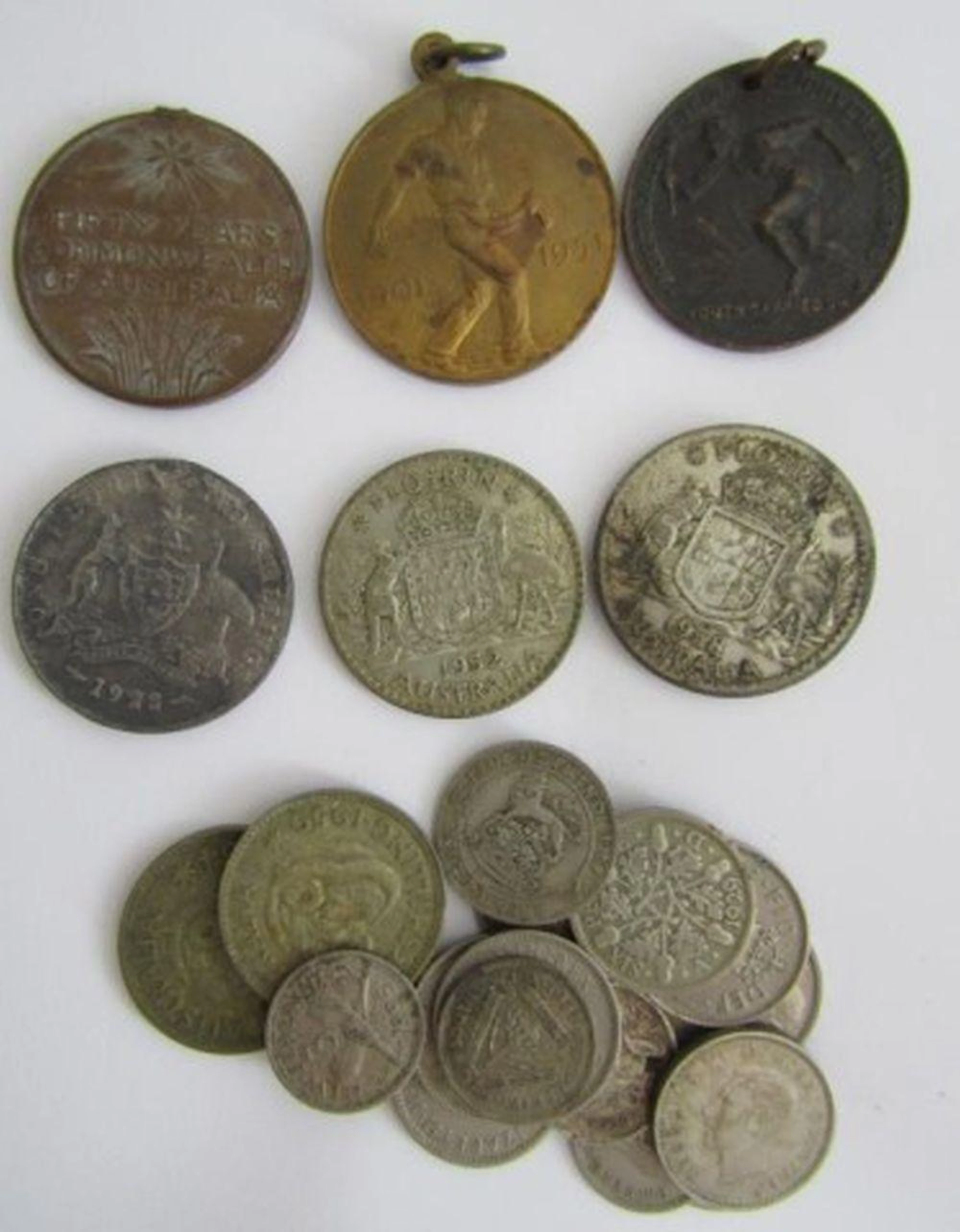 Australian 1928 used Florin with