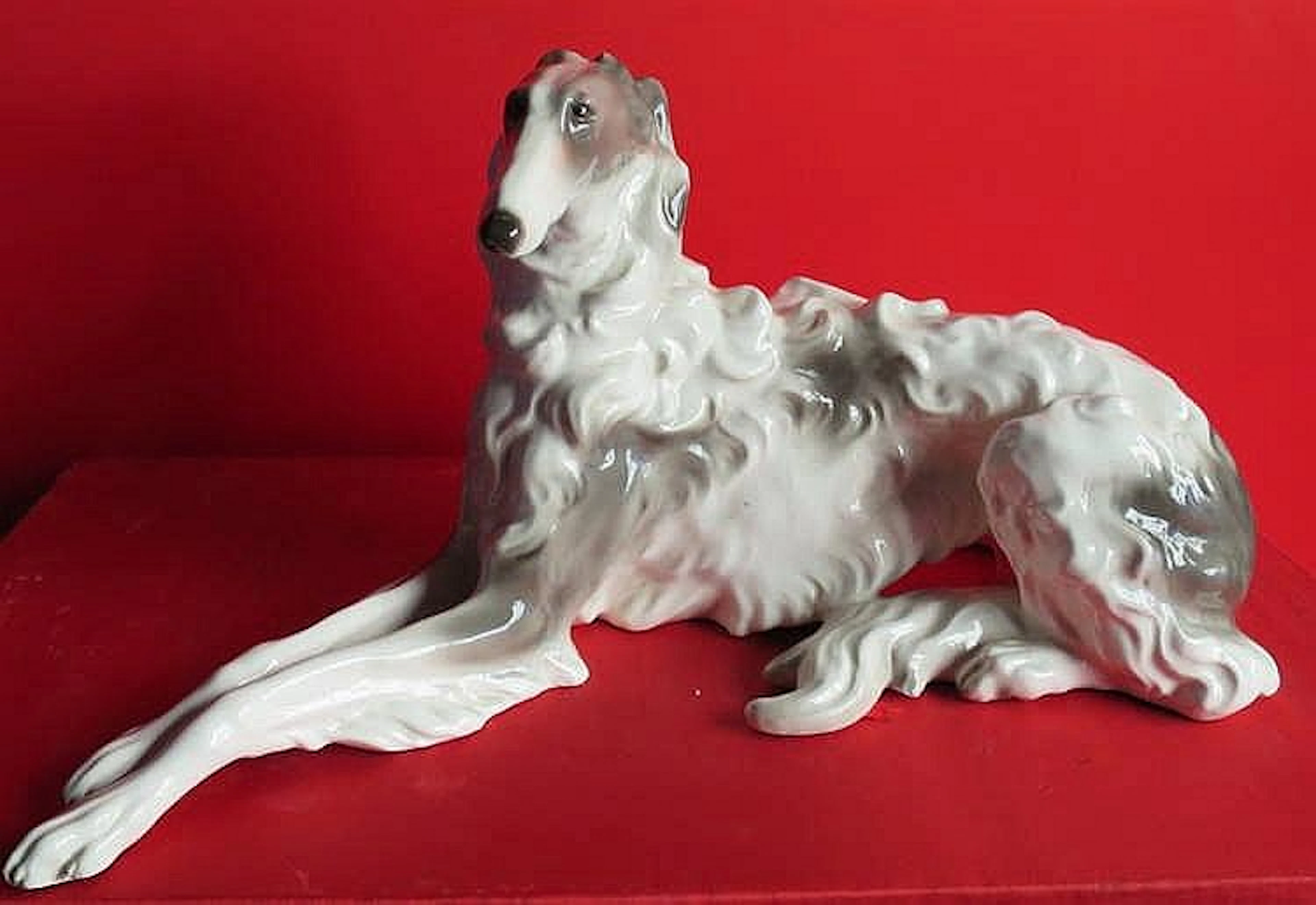 GOLDSCHEIDER - CANE BORZOI (BORZOI DOG)