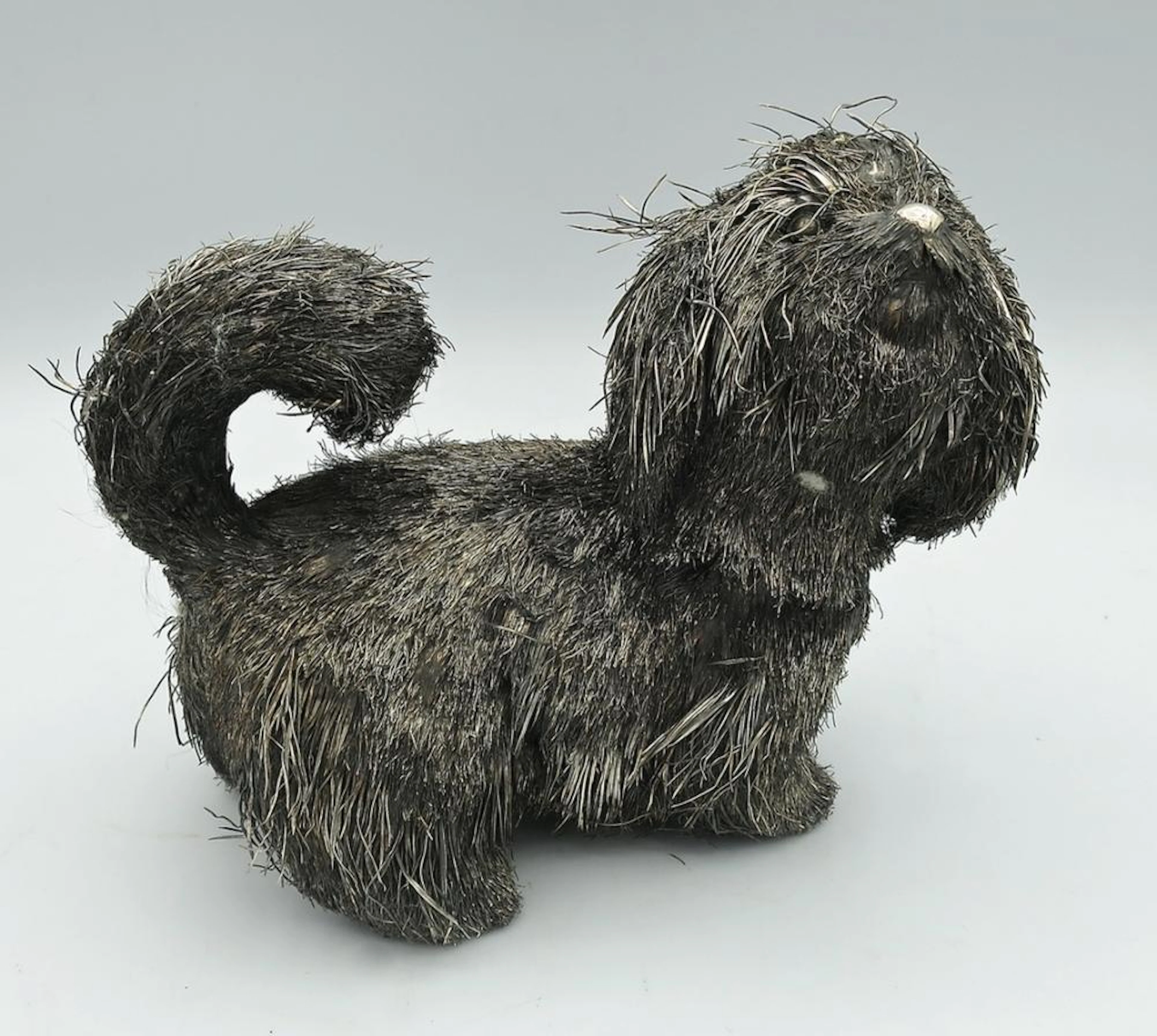 BARBONCINO IN ARGENTO SILVER DOG