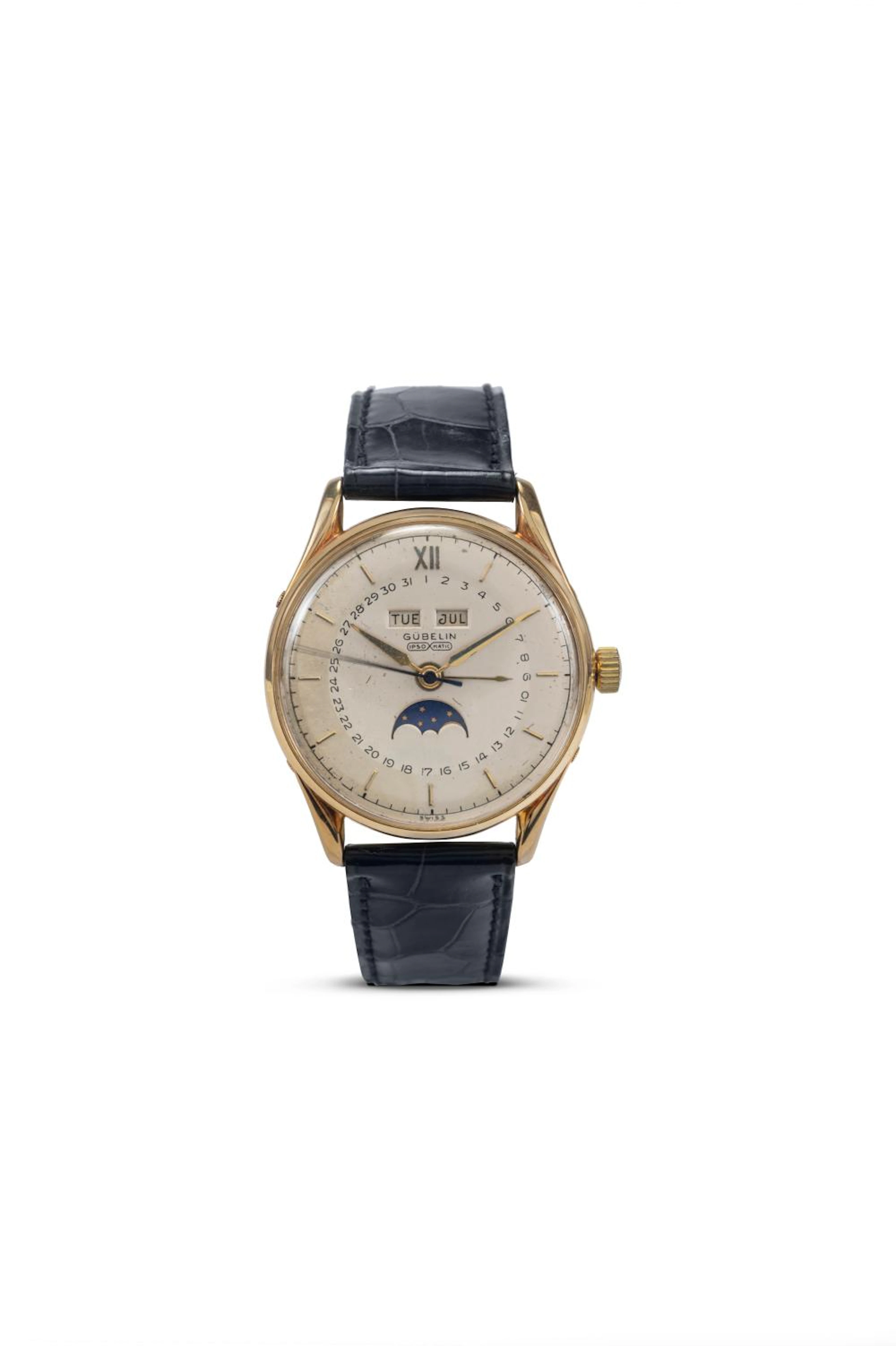 Gubelin Ipso Matic. Raro e ricercato orologio da polso vintage