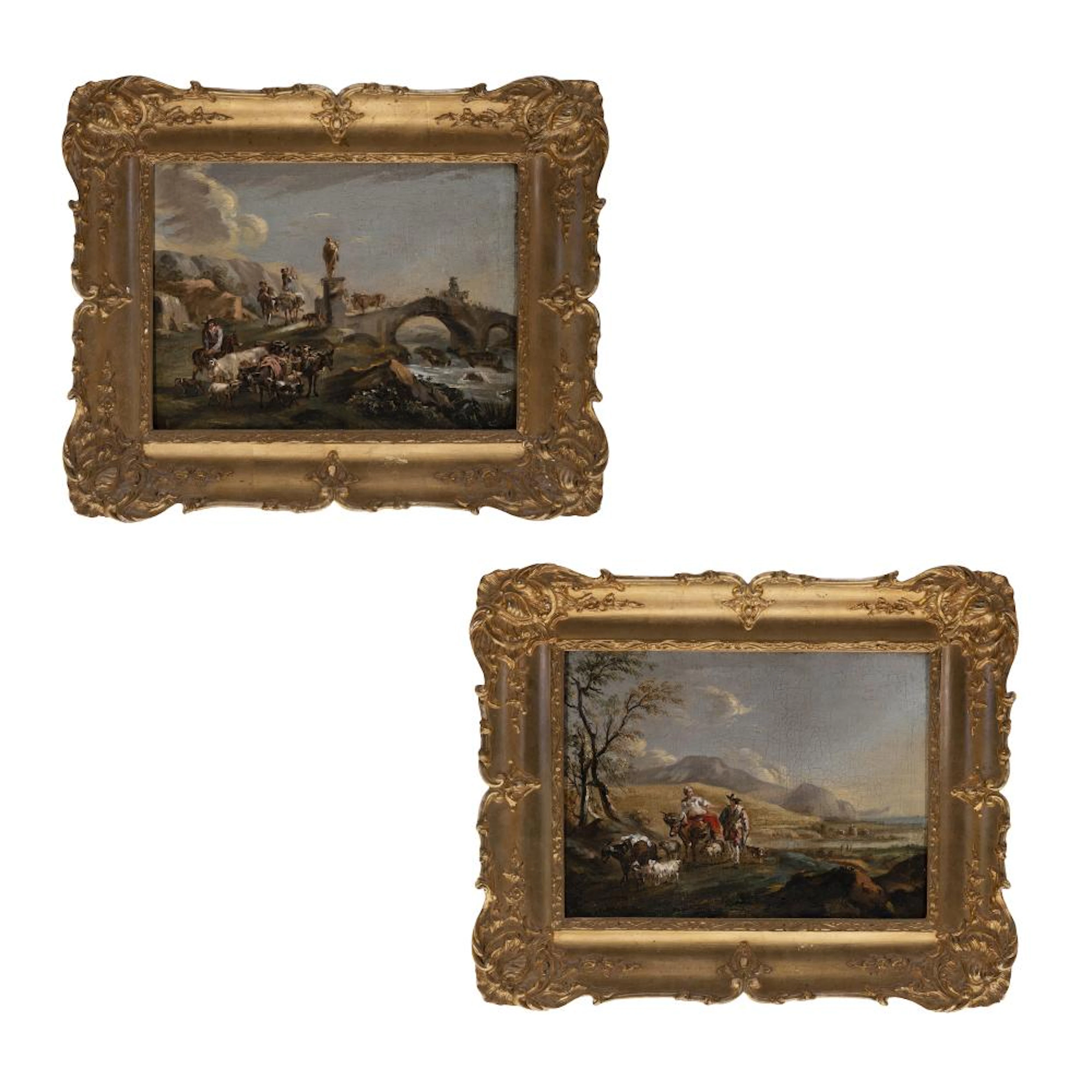 icolaes Pietersz Berchem (Haarlem 1620 - Amsterdam 1683) cerchia/seguace di