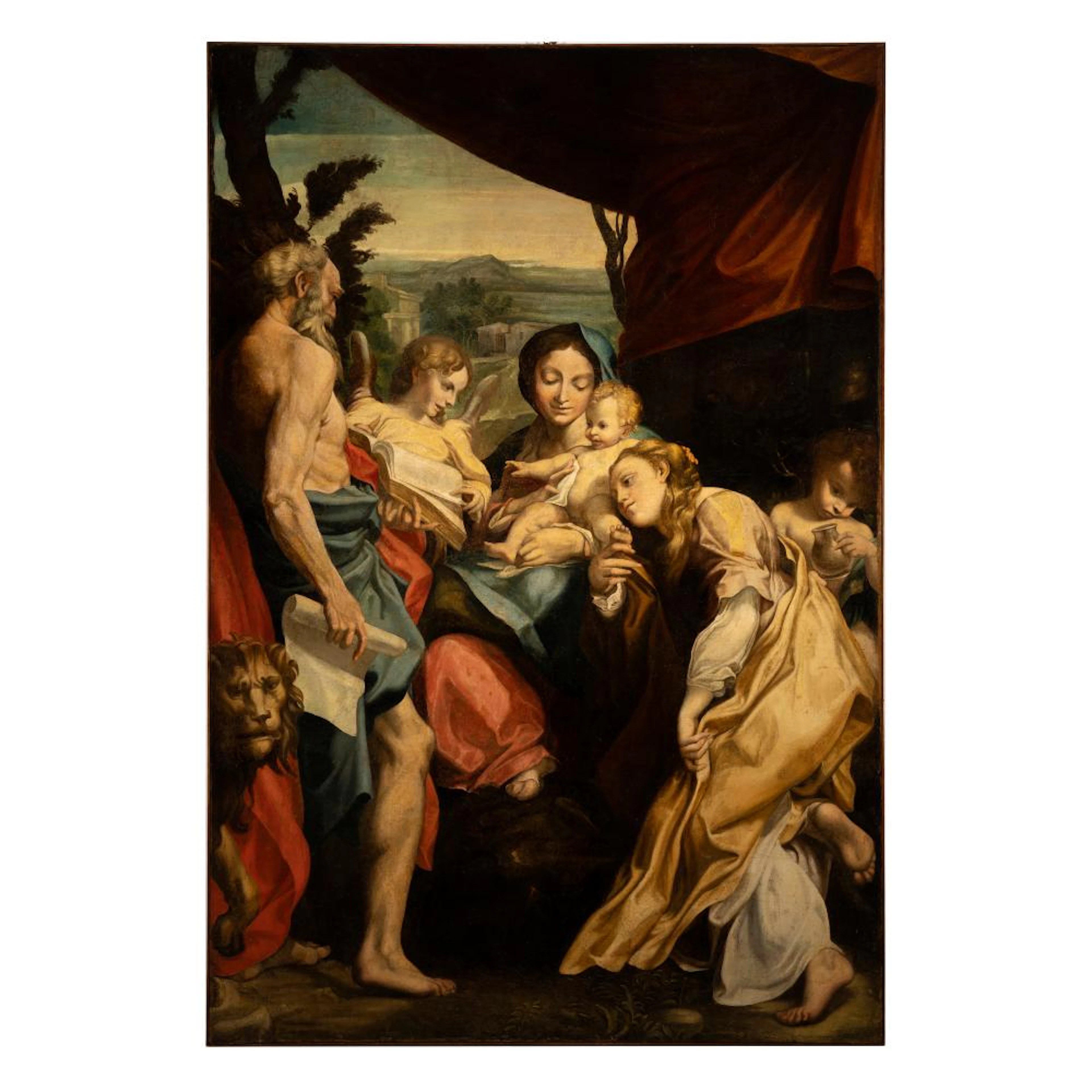 Antonio Allegri detto il Correggio (Correggio 1489 - 1534) copia da