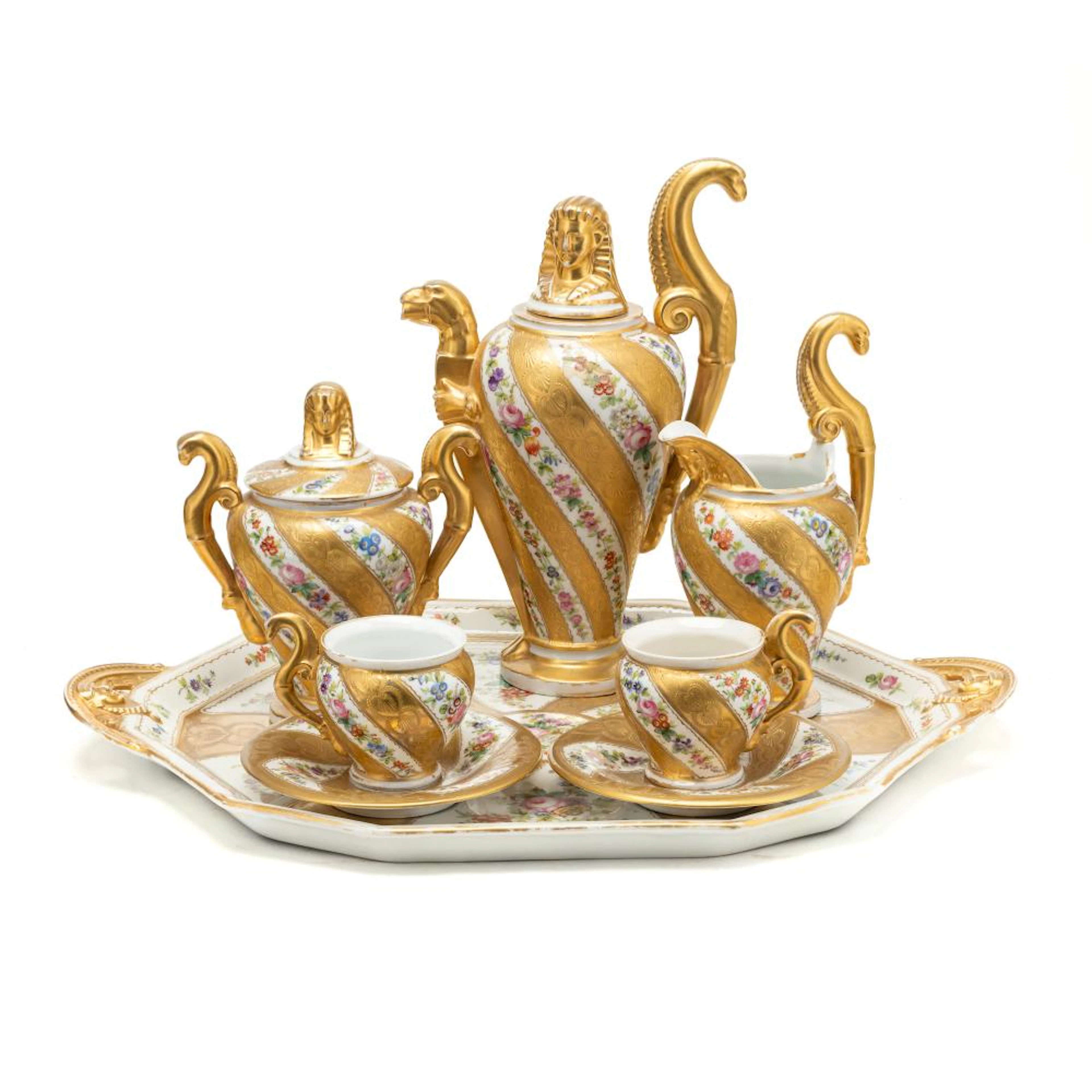 Servizio da caffè in porcellana di Sevres