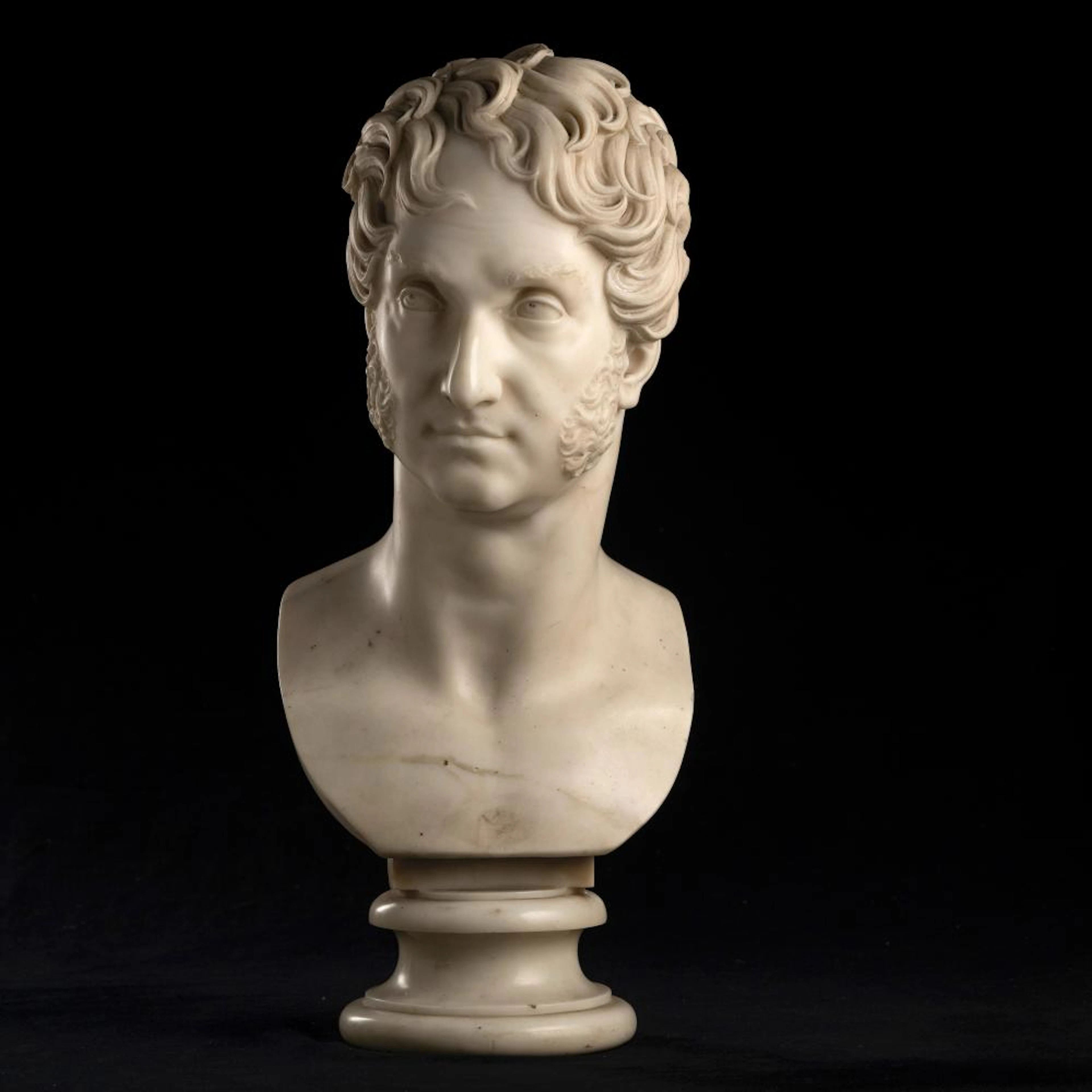 BUSTO MASCHILE IN MARMO