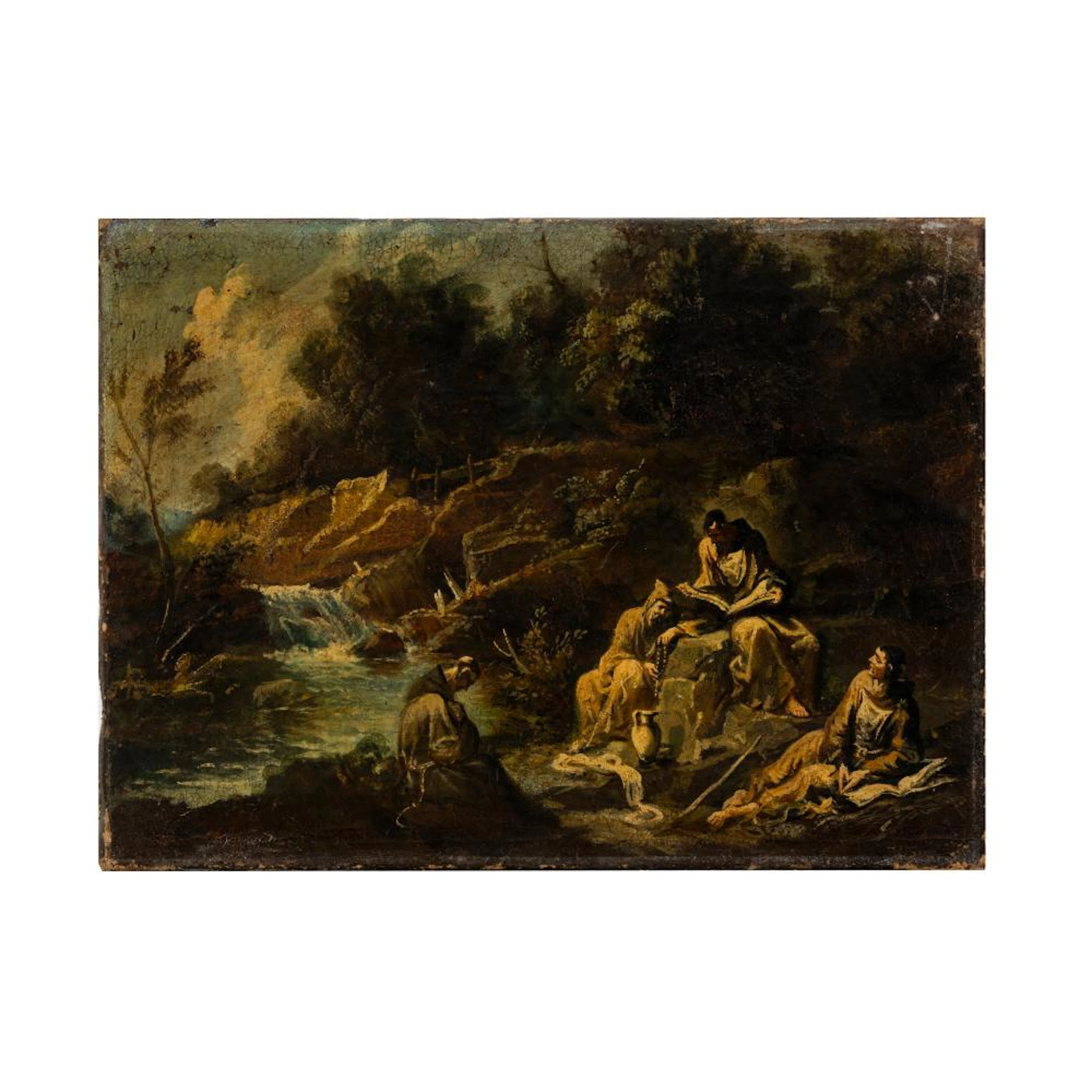 Alessandro Magnasco detto Il Lissandrino (Genova 1667 - 1749) cerchia/seguace di