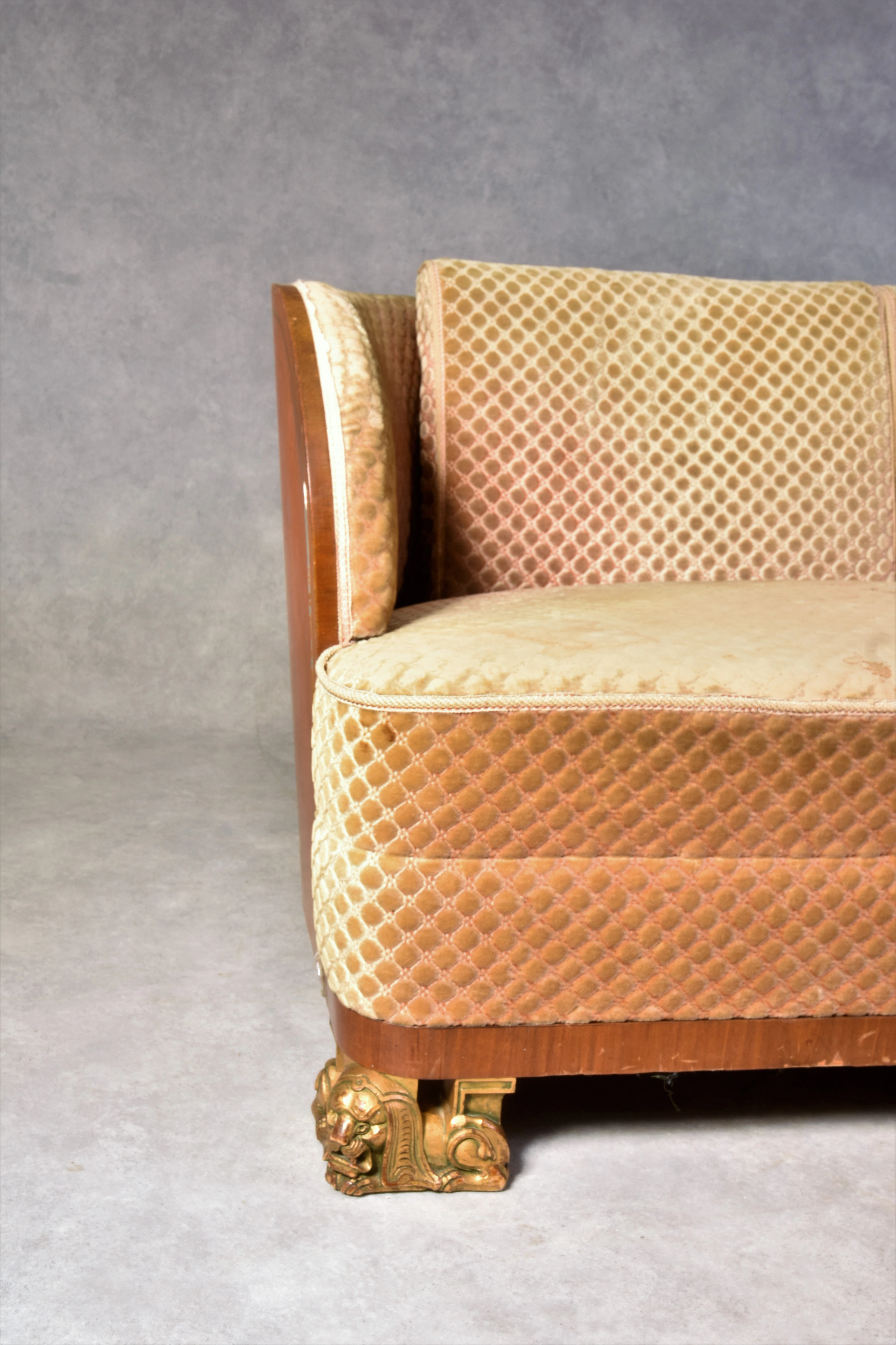 CARL Bergsten, 1879-1935, attributed, sofa Swedish grace 1920s.
