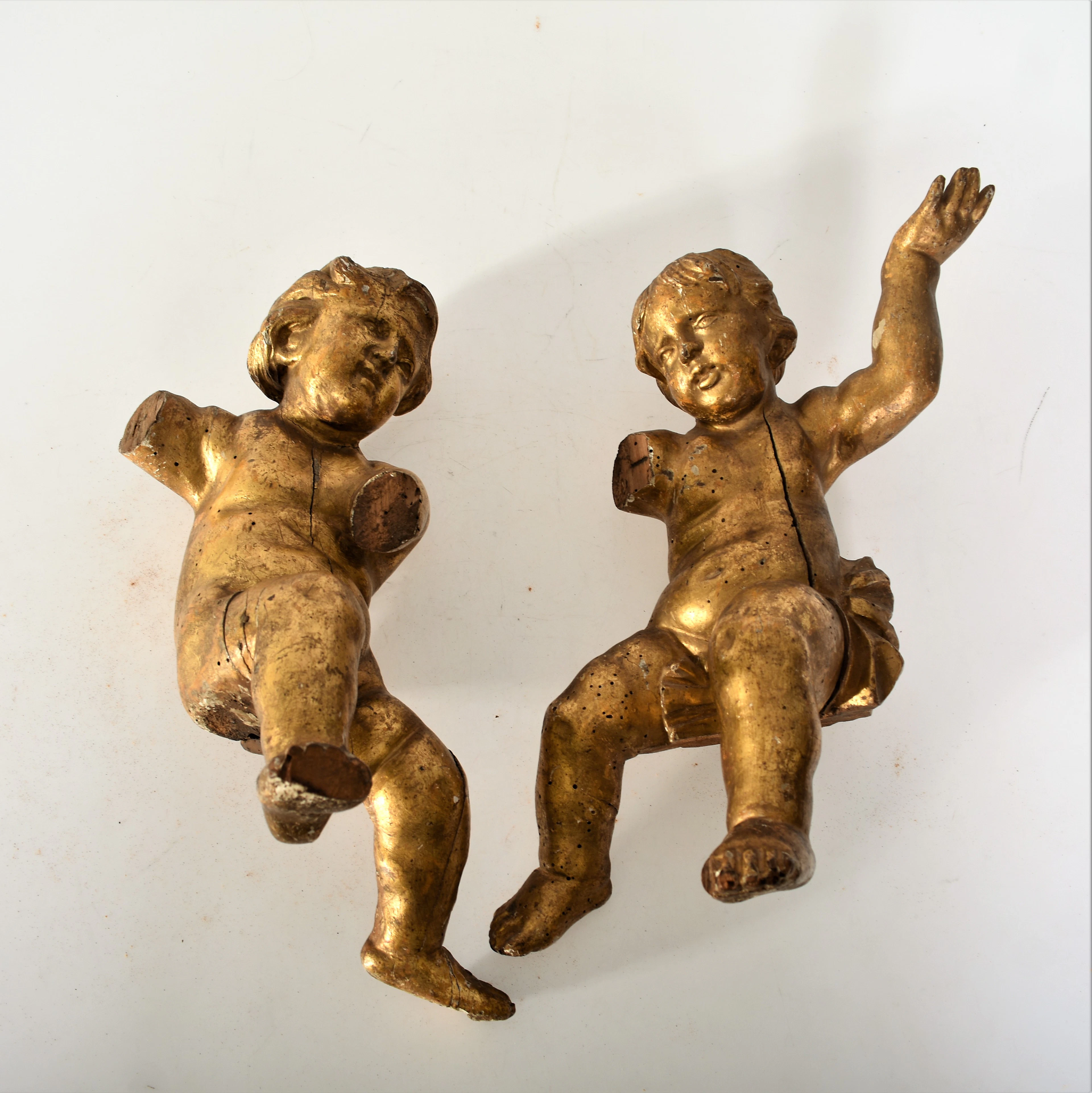 BAROCKÄNGLAR 1 par 1700-tal.
