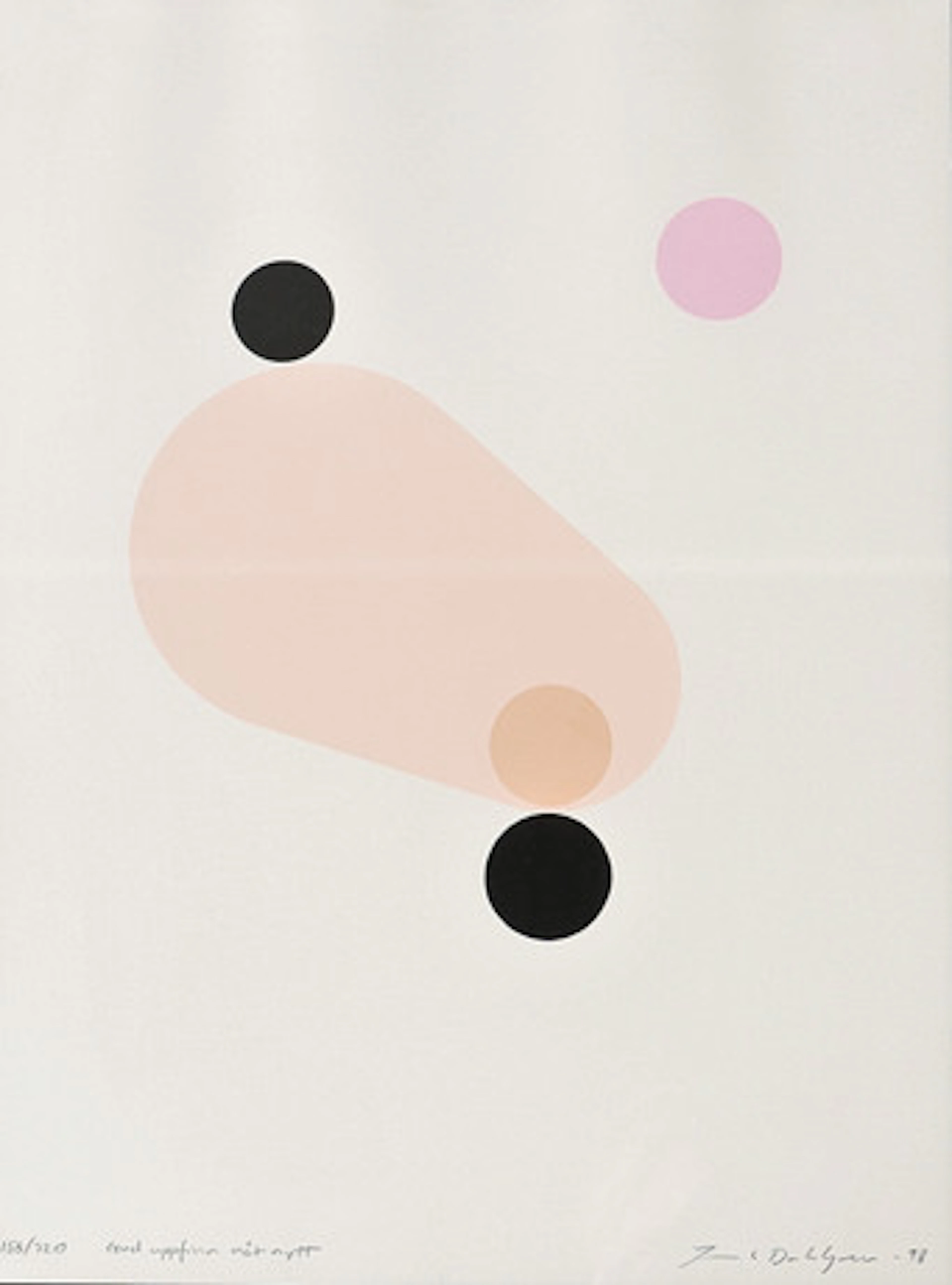 JACOB DAHLGREN. f.1970, färglitografi, sig…